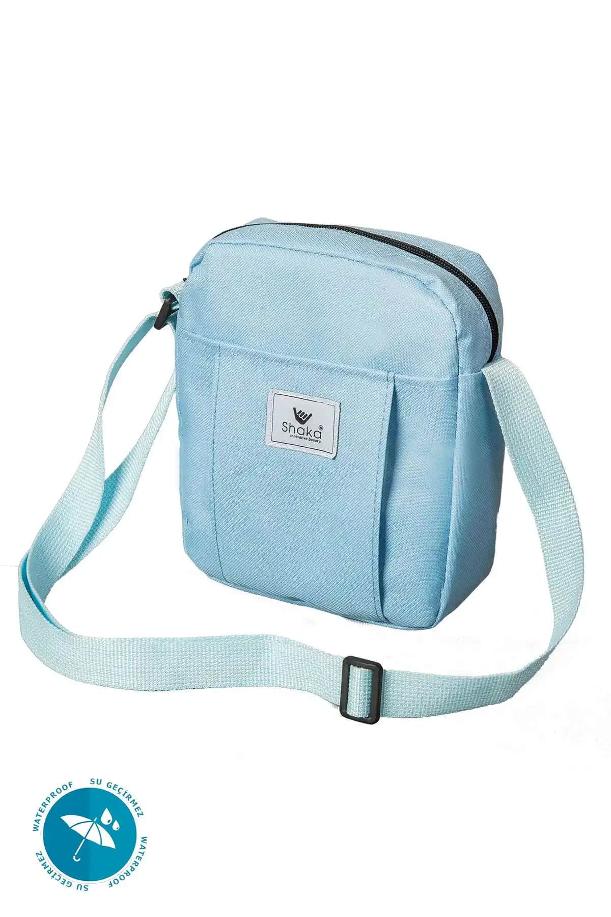 Shaka Mavi U9 Kadın Omuz Çantası: Su Geçirmez, Ayarlanabilir ve Şık Tasarım
