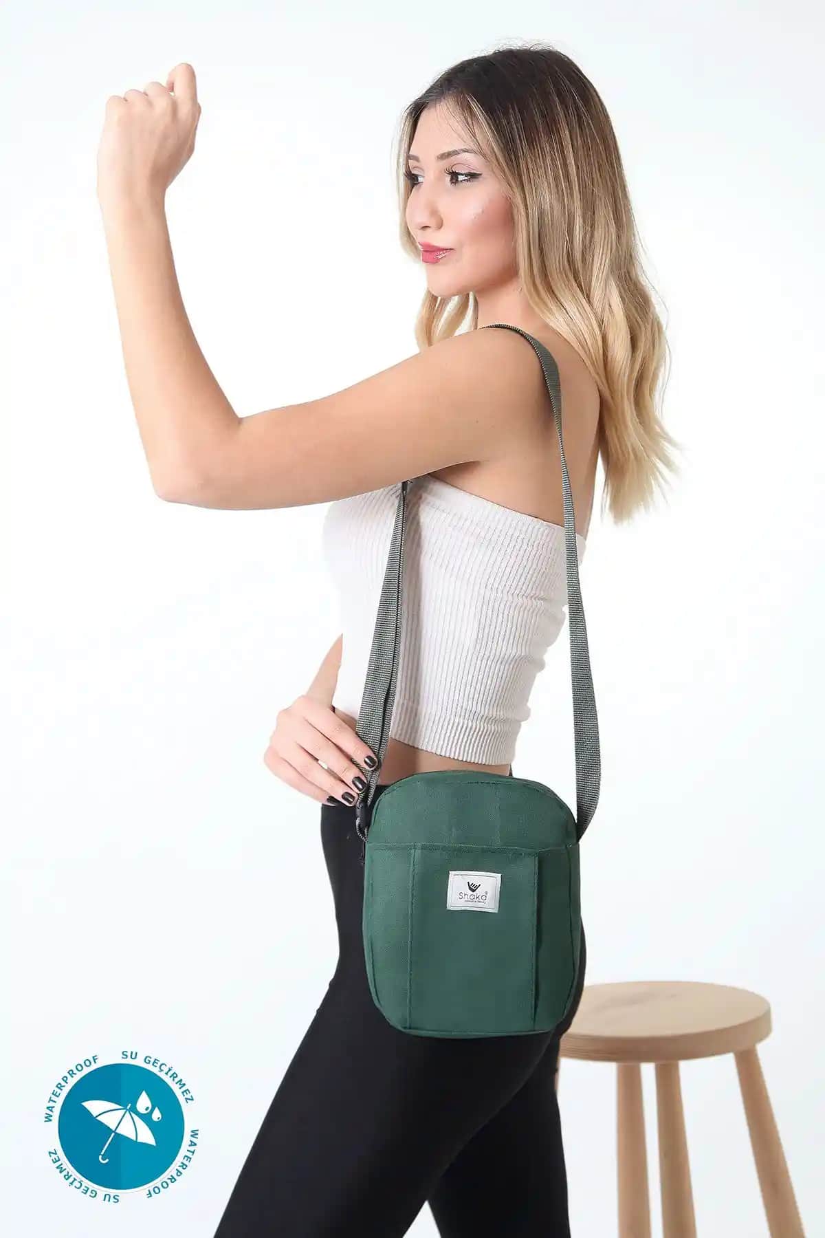 Shaka Petrolyeşil U9 Kadın Omuz Çantası: Şık ve Fonksiyonel Tasarım Özellikleri