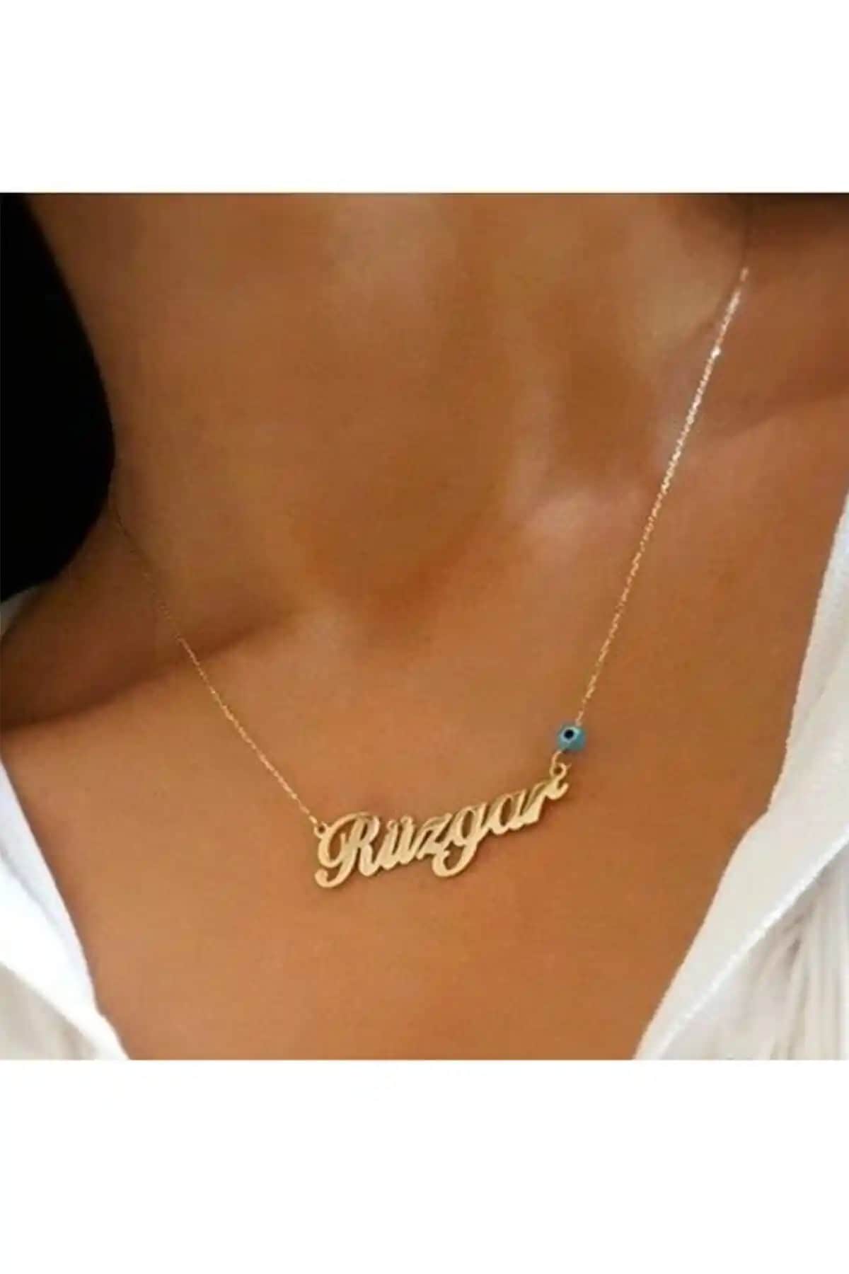 Silver&Silver Kadın Sarı Renk Rüzgar İsimli Gümüş Kolye: Estetik ve Kalite Bir Arada