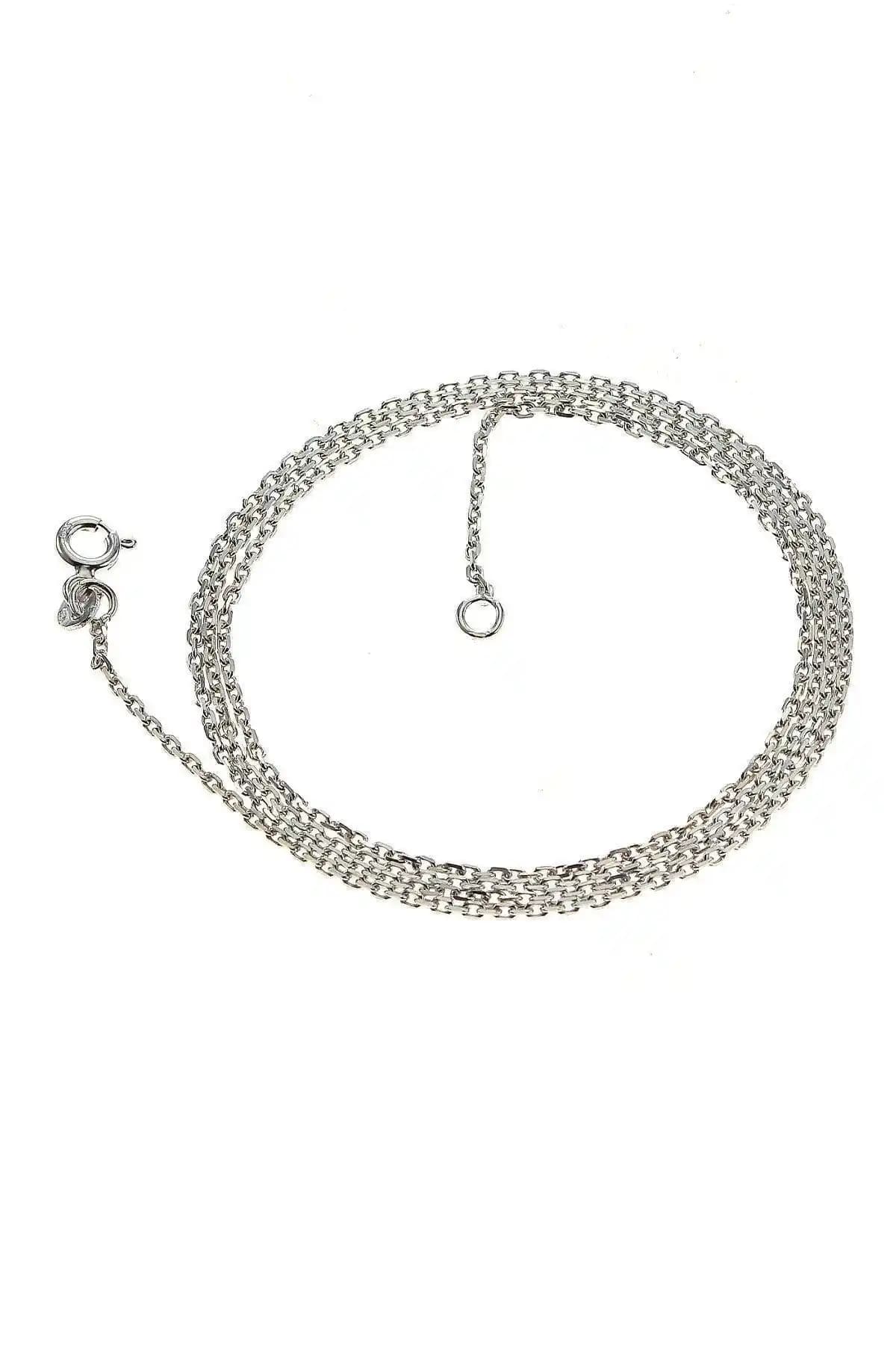 Söğütlü Silver Gü<müş> Kolye Zinciri 60 CM Zarif ve Dayanıklı Takı Seçeneği