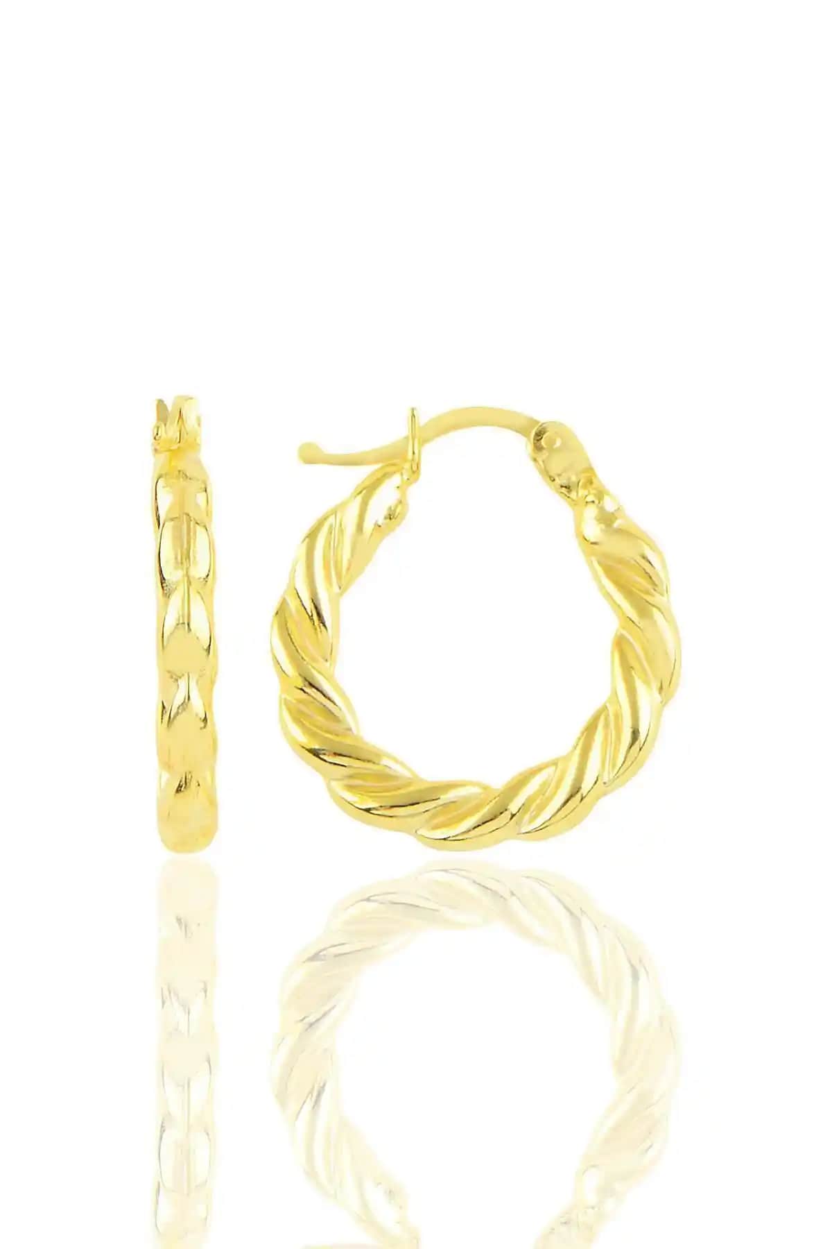 Söğütlü Silver Gümüş ve Altın Yalnızlık Detaylı Kalın Burgu Küpe İncelemesi