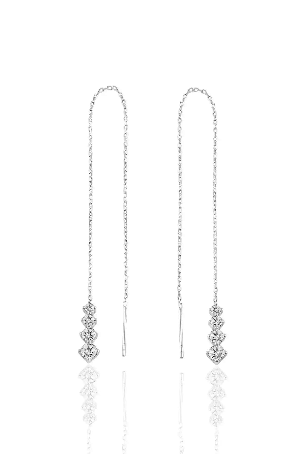 Söğütlü Silver Gümüş Zincir Küpe: Zarif ve Dayanıklı Takı Seçenekleri