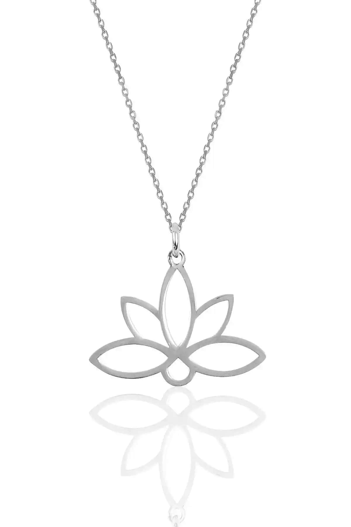 Söğütlü Silver Lotus Çiçeği Kolye: Zarif ve Anlamlı Gümüş Takı Seçenekleri