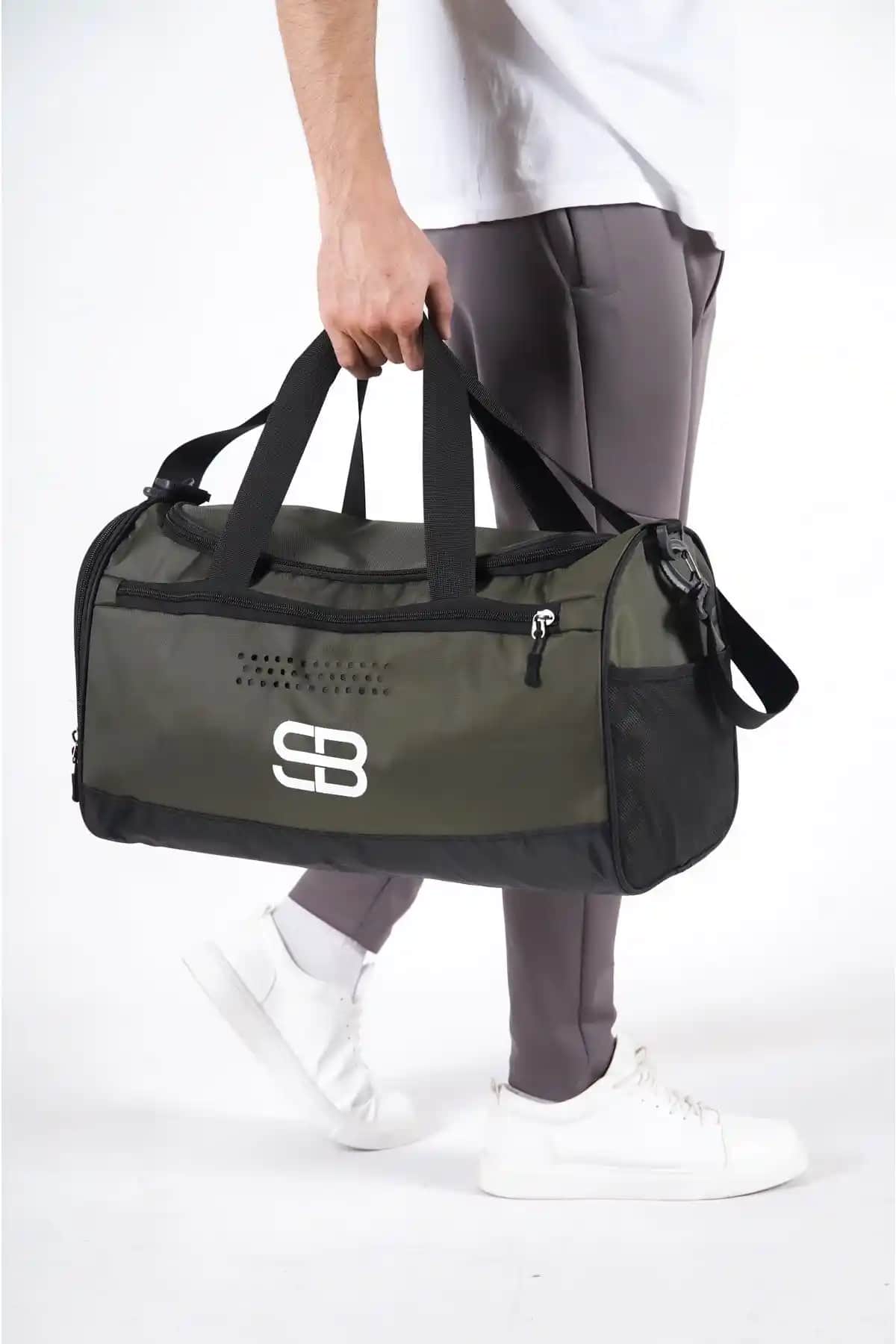 Solo Bag Haki Ayakkabı Gözlü Unisex Orta Boy Spor ve Seyahat Çantası Özellikleri ve Kullanım Avantajları