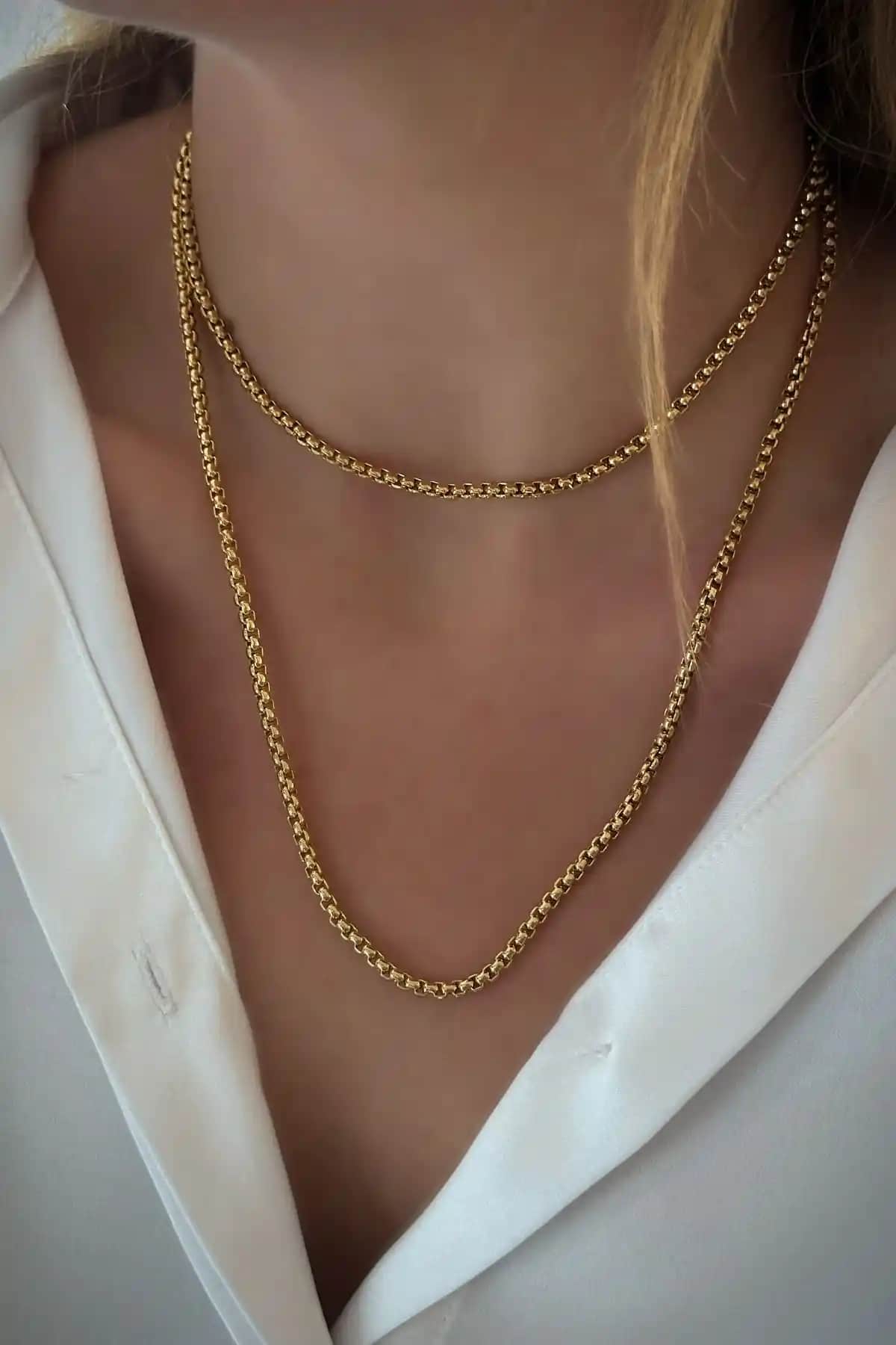 Trendy Butik Ezme Sık Zincirli Uzun Kolye: Şık ve Uygun Fiyatlı Moda Aksesuarı