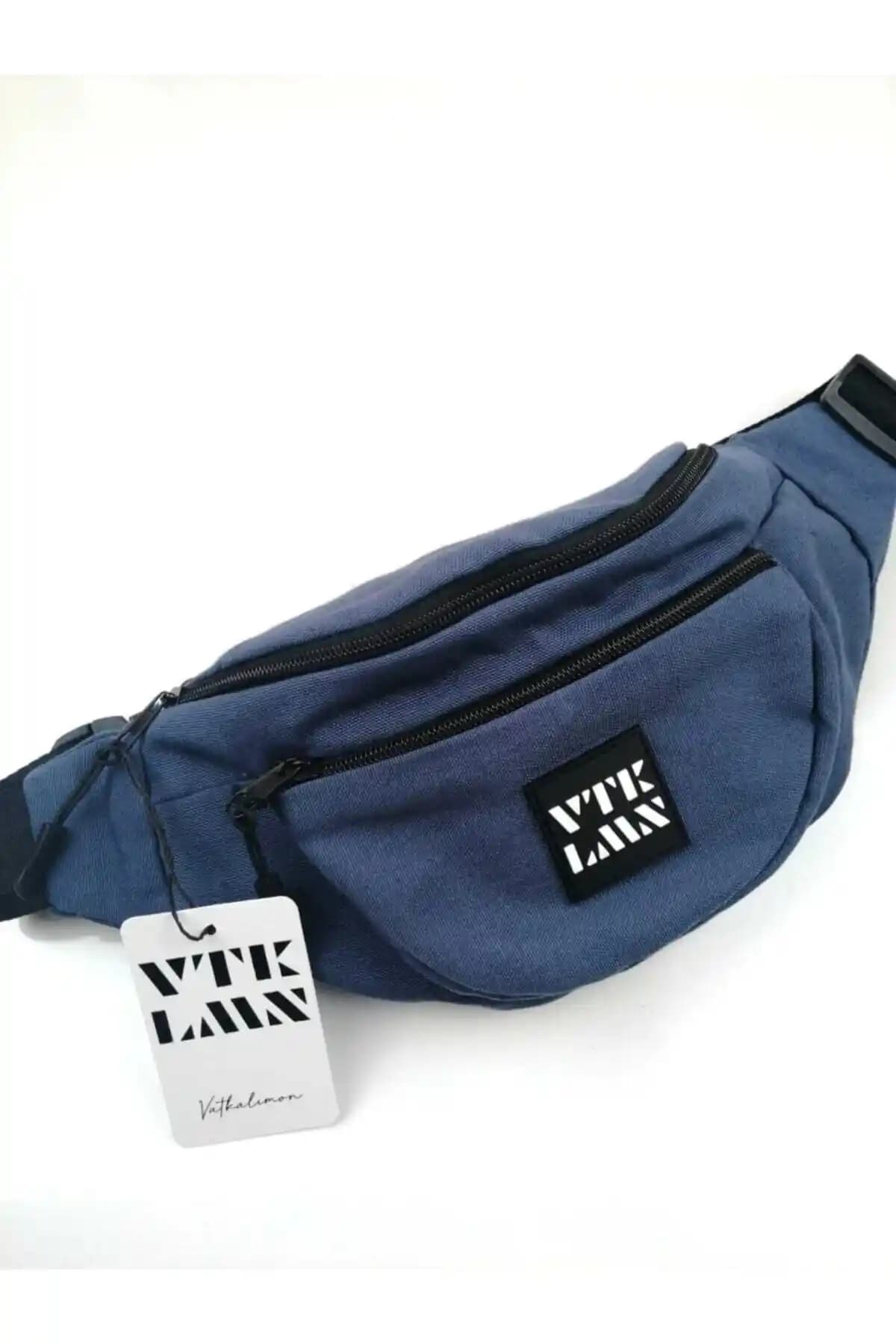 Vatkalimon Unisex Renkli ve Lacivert Omuz ve Bel Çantası Karşılaştırması