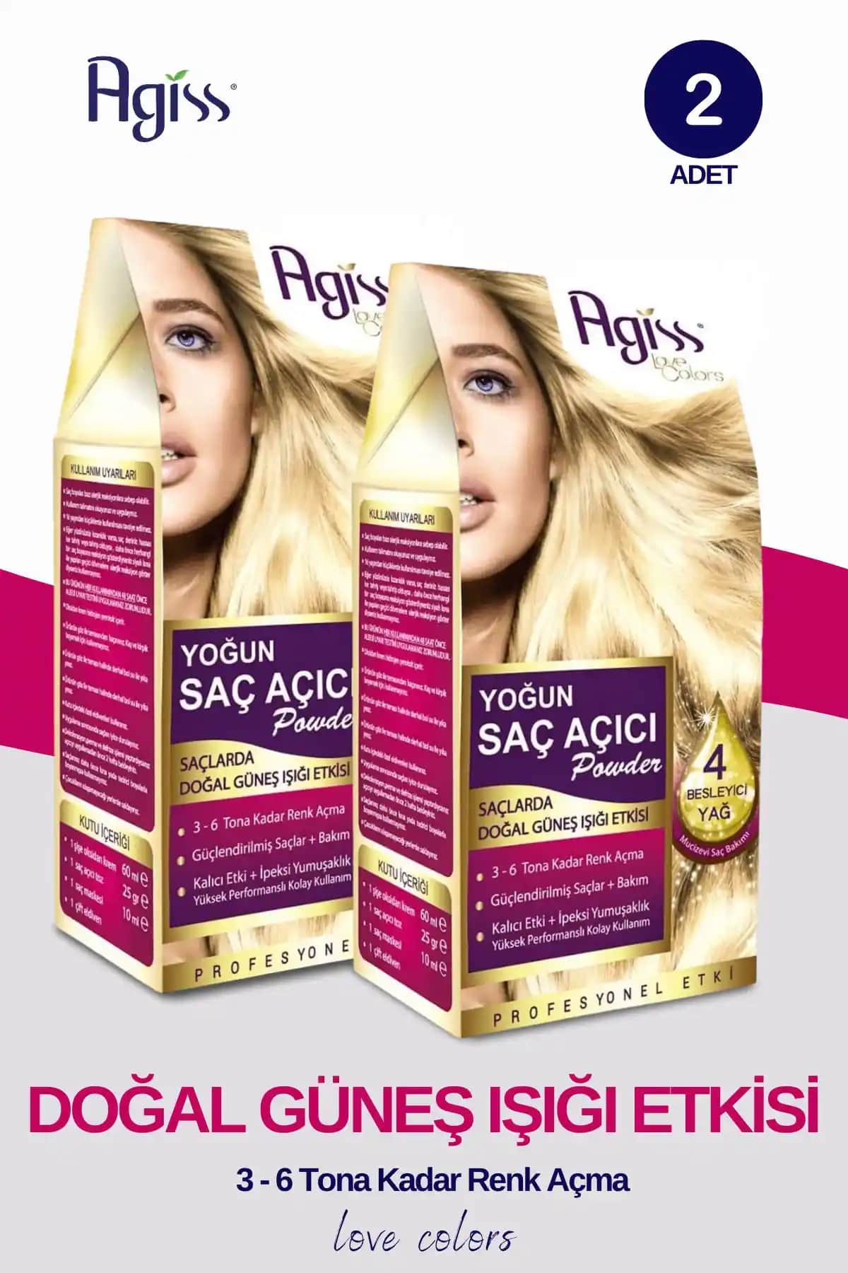 AGISS Love Colors ve Palette Deluxe 4-99 Ametist Moru Karşılaştırması: Renk Açma ve Boya Özellikleri