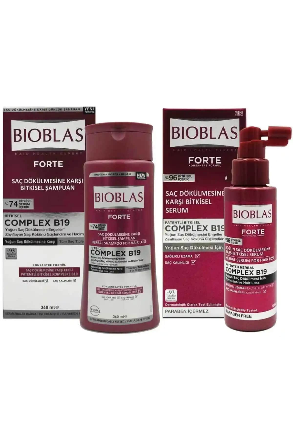 Bioblas Forte ve Bioxcin Forte Saç Dökülmesine Karşı Etkili Çözümler Analizi