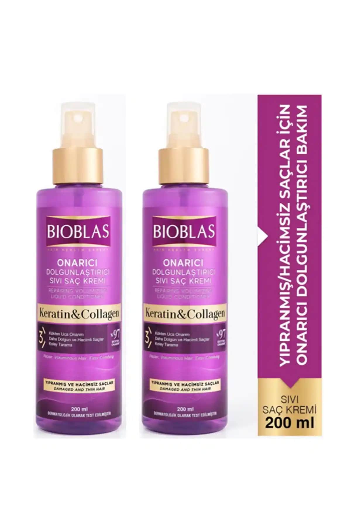 Bioblas Sıvı Saç Kremi Kolajen ve Keratin Ürünlerinin Karşılaştırması