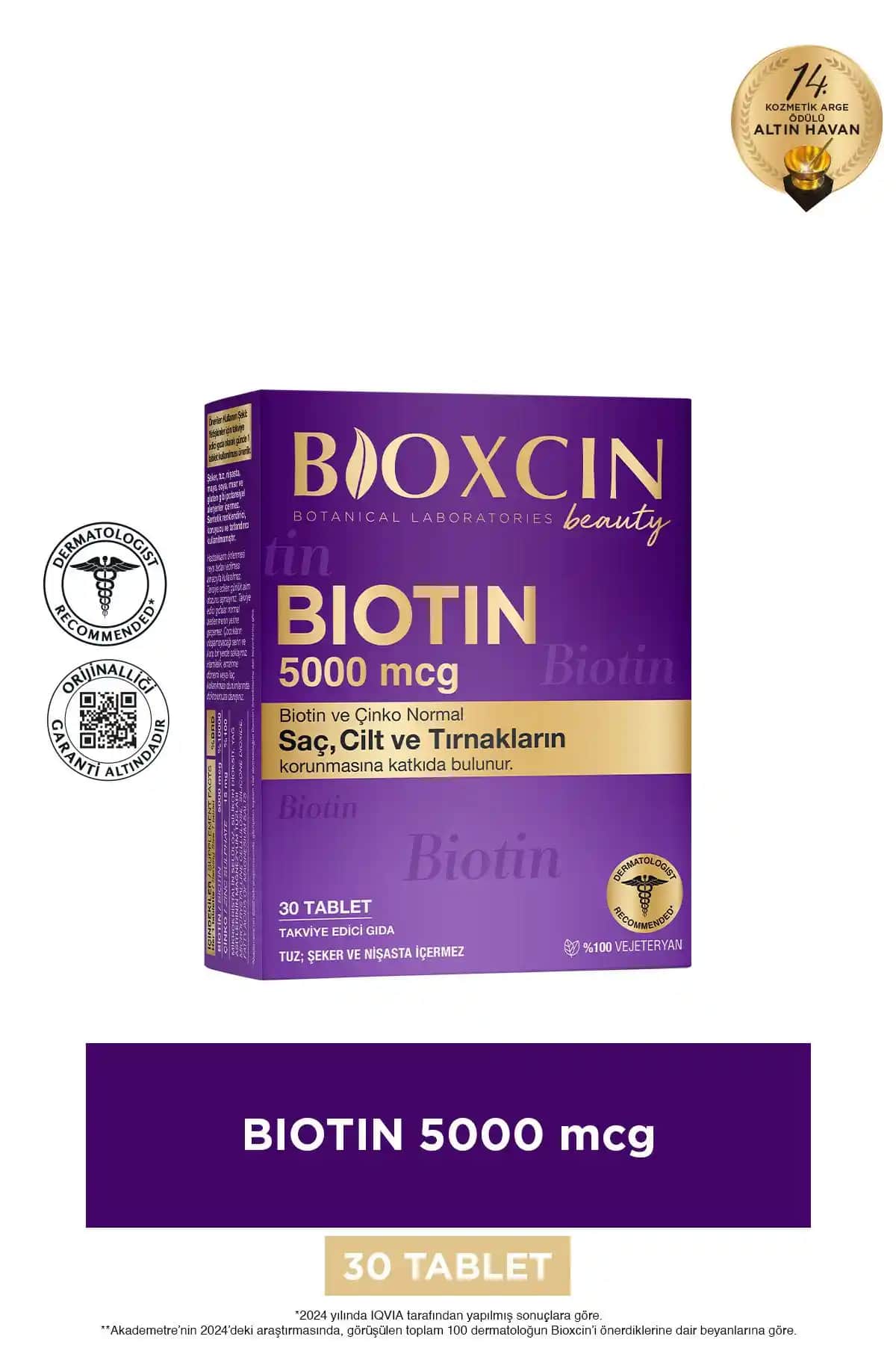 Bioxcin Biotin ve Bioxcin Womens Hair Ürünlerinin Karşılaştırması
