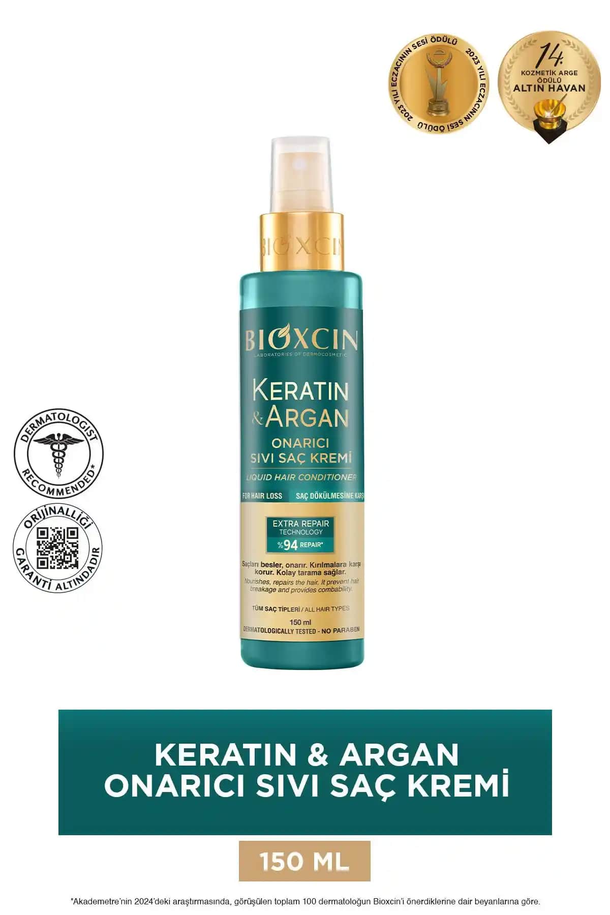 Bioxcin Keratin & Argan ile The Touch By Seda Altın Saç Kremi Karşılaştırması