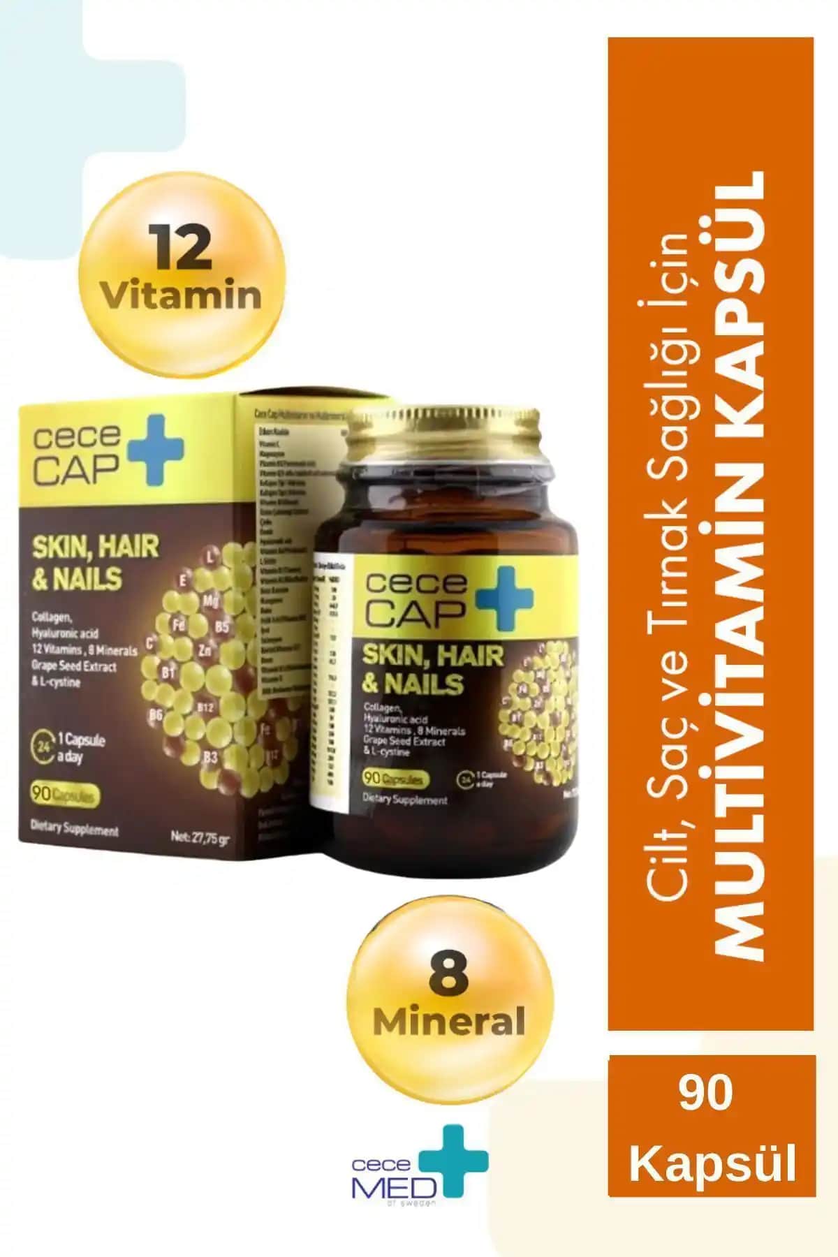 CECEMED Cececap ve Sağlıklı Saç ve Tırnaklar Ürünleri Karşılaştırması