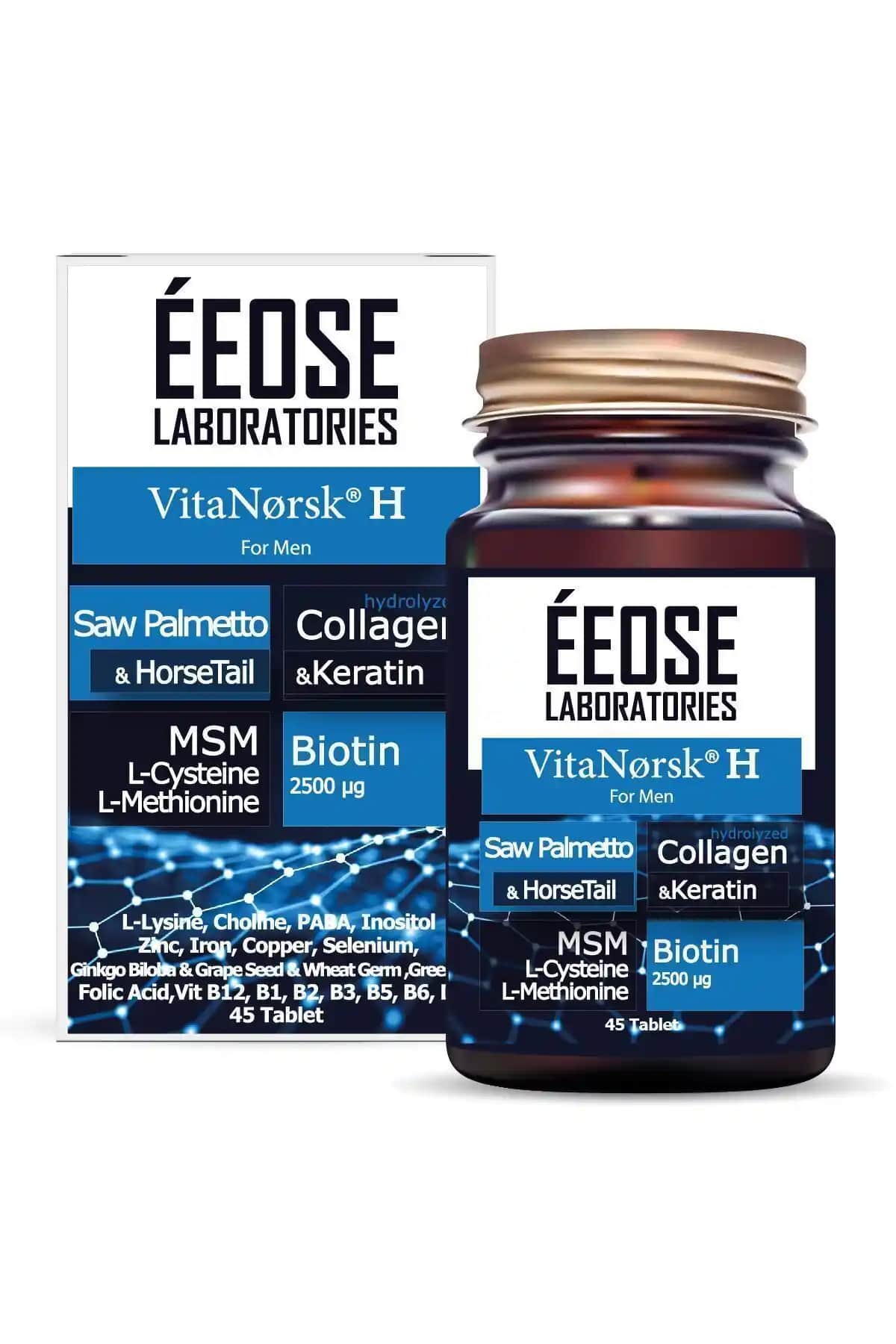 Eeose Vitanorsk H For Men ve Layes Hair Vitamin Complex Karşılaştırması