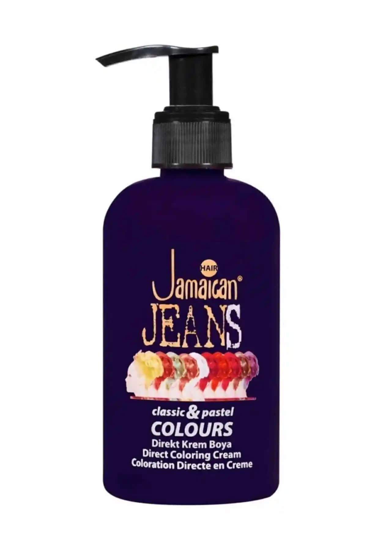 Jamaican Jean's Color ve jeans color Amonyaksız Mavi Saç Boyası Karşılaştırması 250 ml ürünler