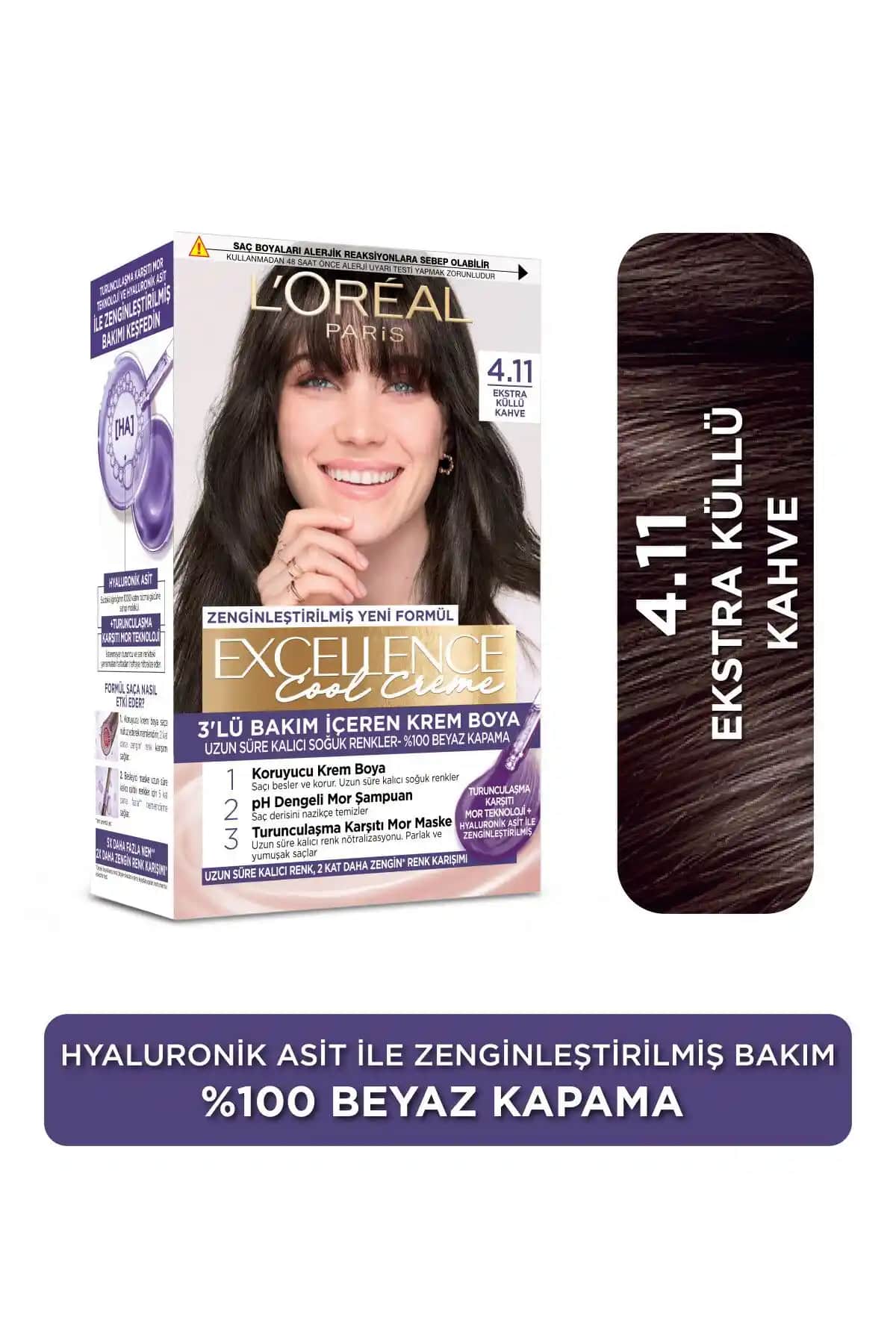 L'Oreal Paris Excellence Cool Creme Saç Boyası Renk Karşılaştırması ve Özellikleri