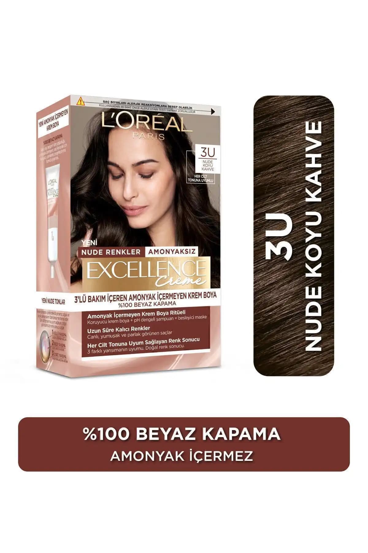 L'Oreal Paris Excellence Creme Nude Koyu Kahve ve Sarı Ürünlerinin Karşılaştırması ve Özellikleri 1