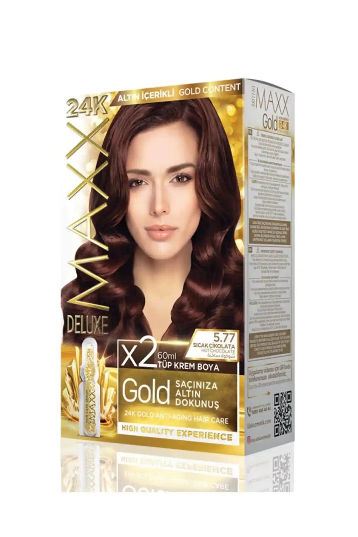 MAXX DELUXE Golden 5.77 ve Wella Koleston 6/7 Çikolata Kahve Karşılaştırması