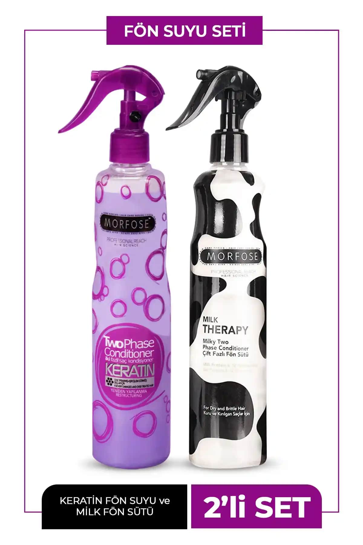 Morfose Çift Fazlı Fön Suyu Keratin ve Kolajen Ürünlerinin Karşılaştırması