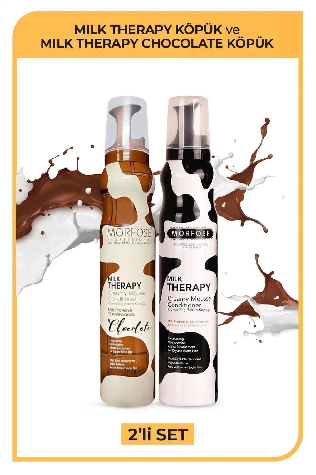 Morfose Milk Therapy Saç Köpüğü Karşılaştırması: Çikolatalı ve 3 Adet Versiyonlarının Özellikleri 1