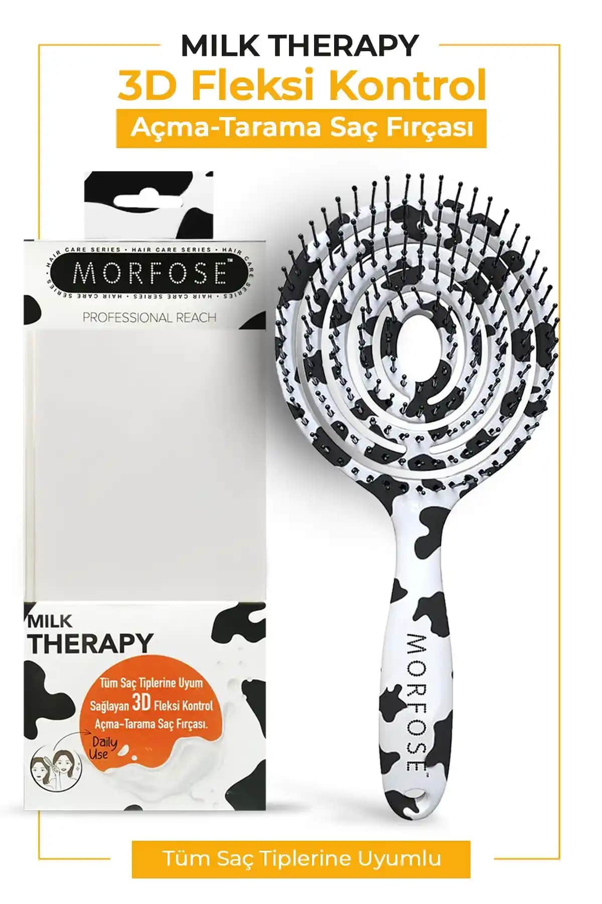 Morfose Milk Therapy ve Morfose Pro Üç Boyutlu Oval Saç Fırçası Karşılaştırması