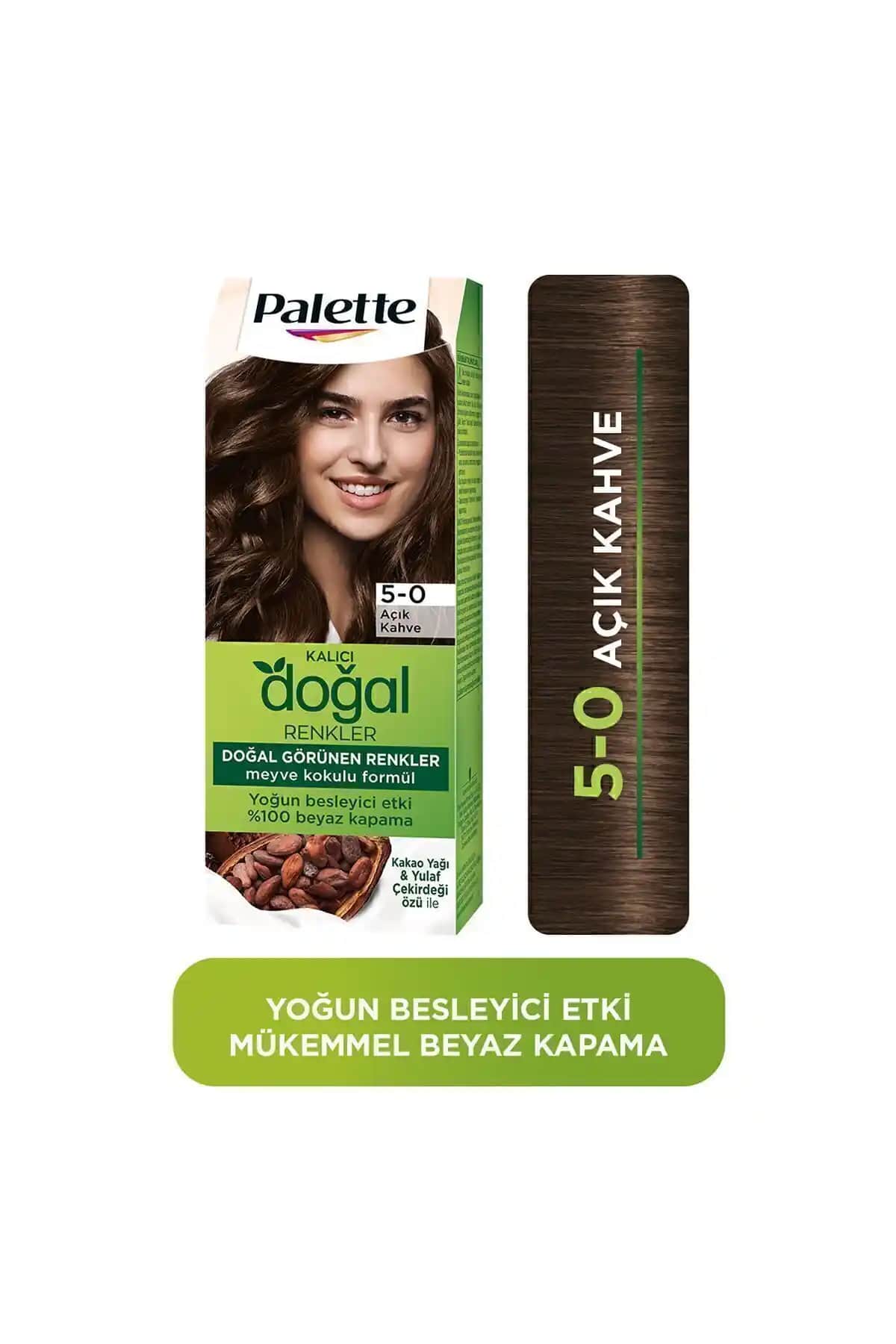 Palette Kalıcı Doğal Renkler Karşılaştırması: Açık Kahve ve Koyu Kumral Ürünleri