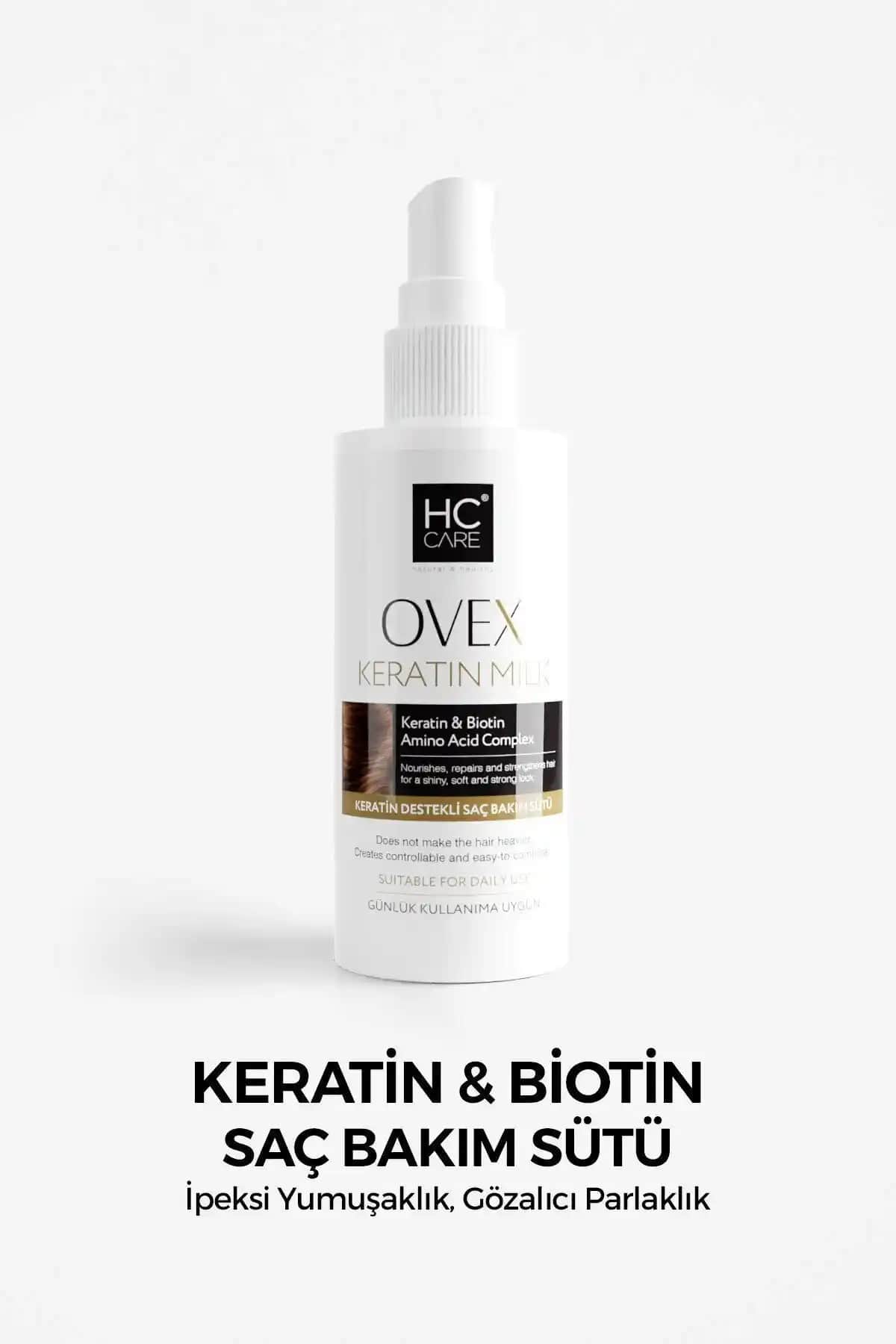 Saç Bakım Ürünleri Karşılaştırması: HC Care Hc Ovex Keratin Biotin ve Tria Spreyi Analizi