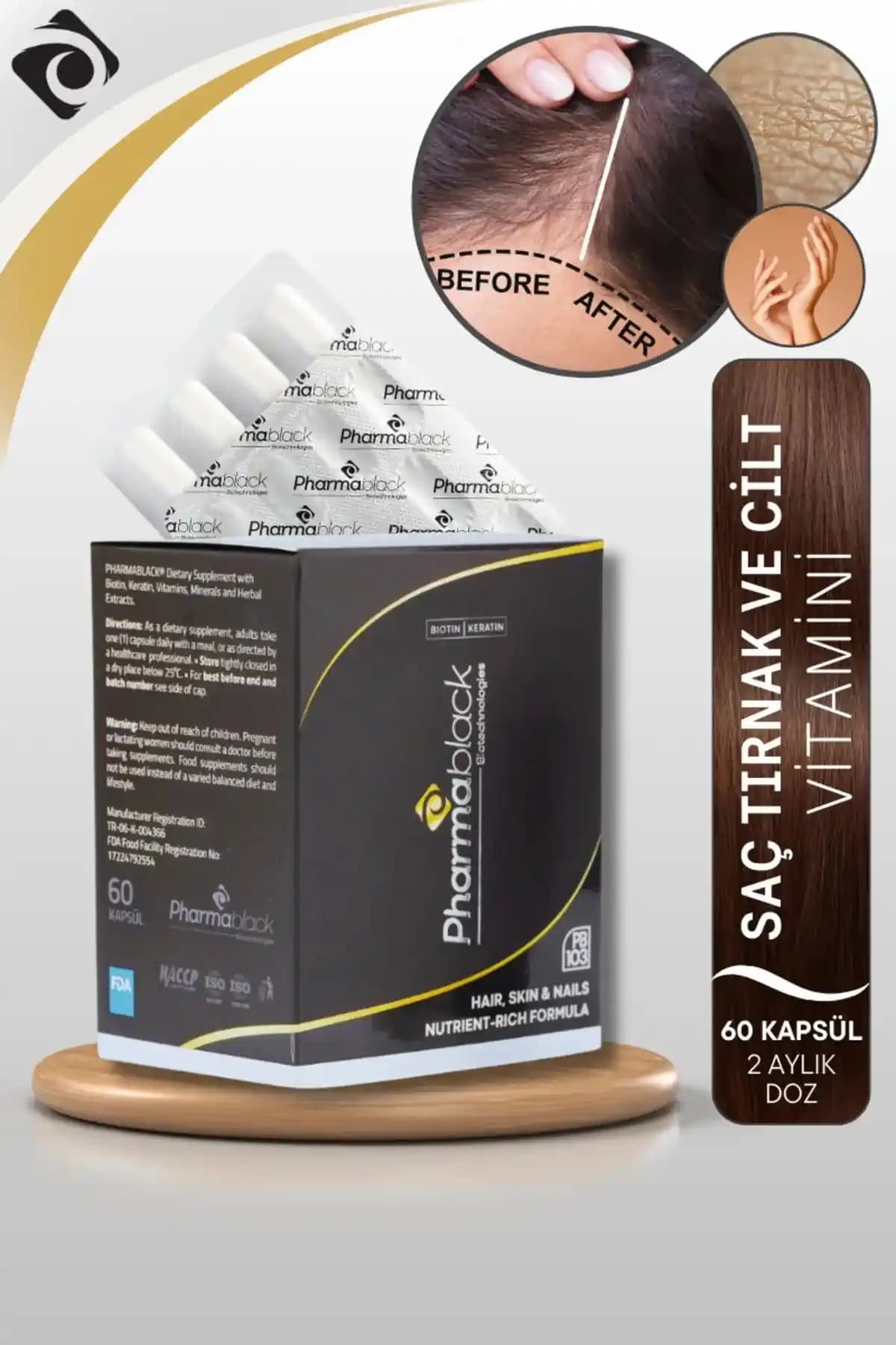 Saç Dökülmesine Karşı Pharmablack ve Quality Life Vitamini Karşılaştırması