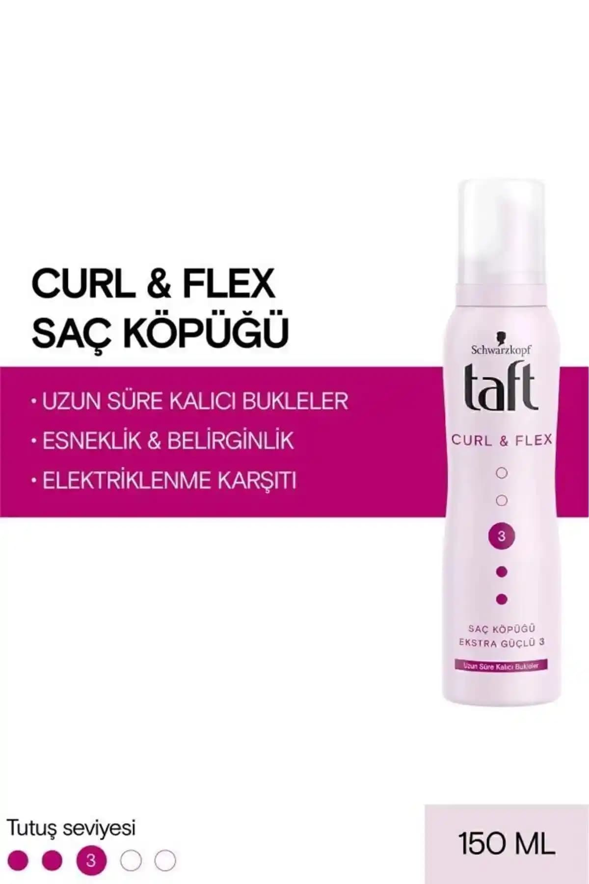 Taft Curl & Flex ve Taft True Volume Saç Köpükleri Karşılaştırması