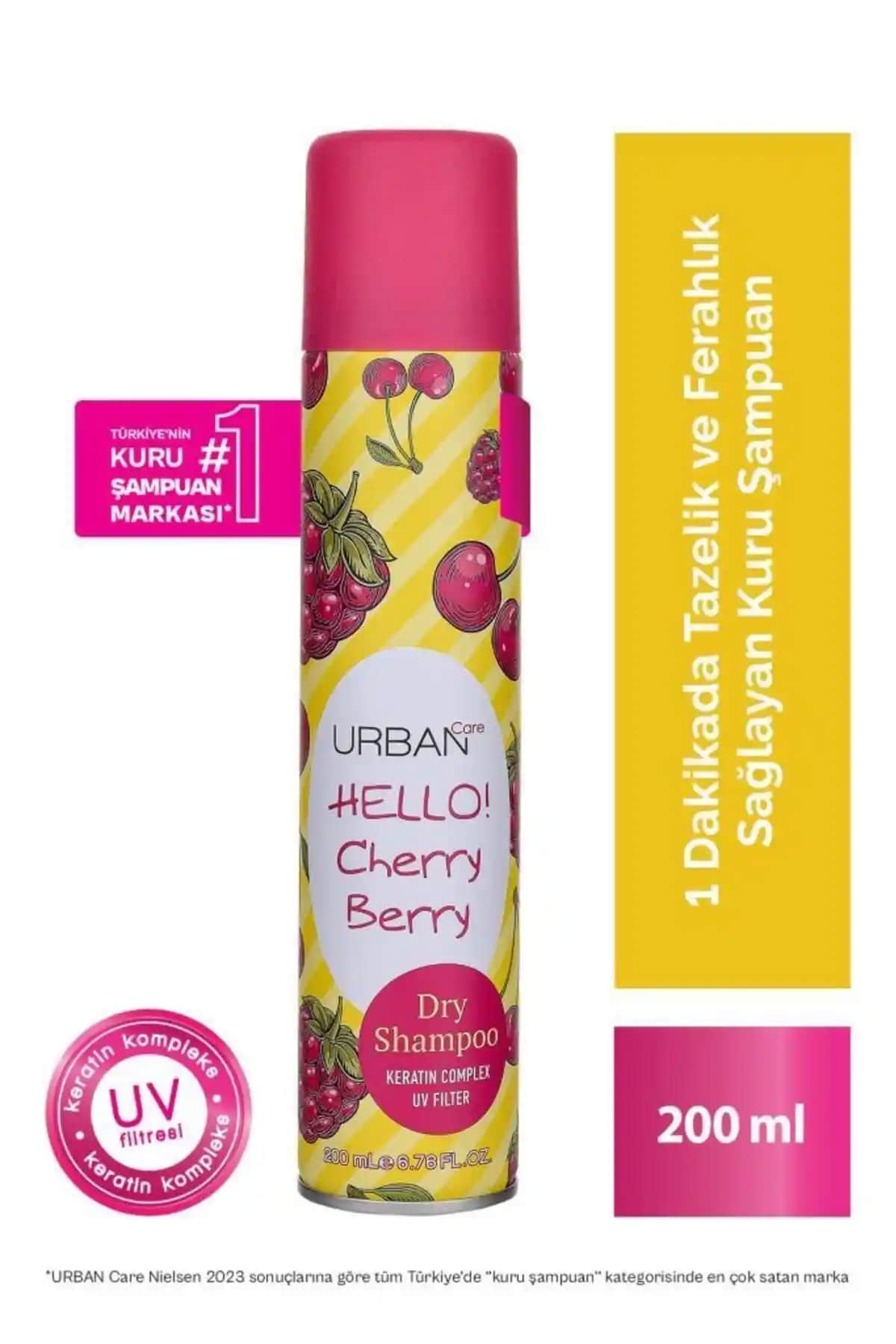 Urban Care Kuru Şampuan Karşılaştırması: Hello Cherry Berry ve Tropik Meyve ve Çiçek