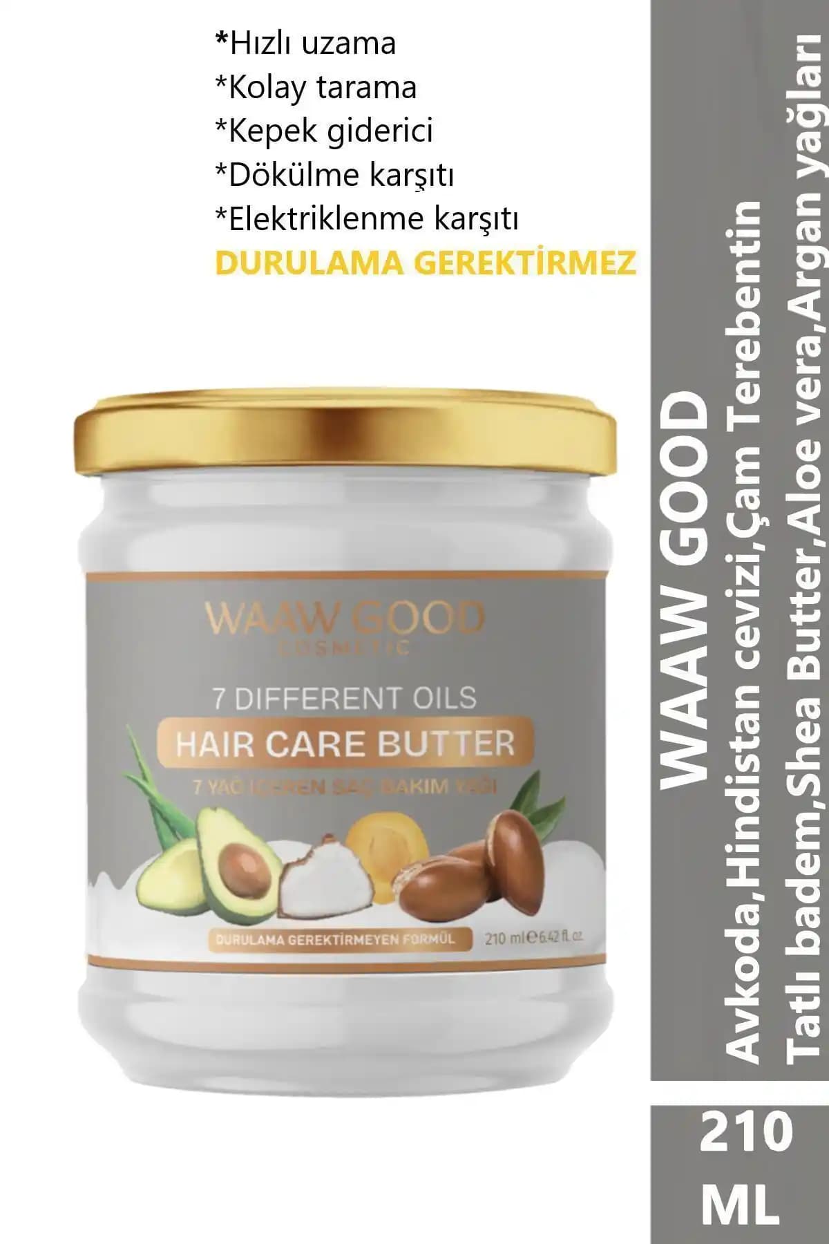 WAAW GOOD 7 Yağ İçeren Saç Yağı ve Strawberry Hydra Saç Maskesi Karşılaştırması