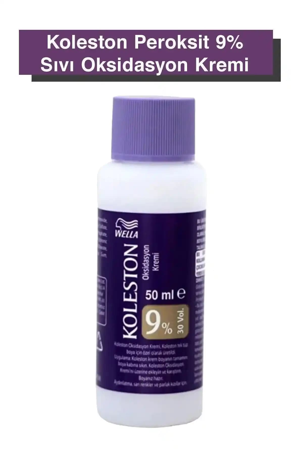 Wella Koleston Peroksit 09% ve Sıvı Peroksit %6 Karşılaştırması Saç Boyama Ürünleri