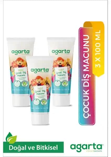Agarta Doğal Çocuk Diş Macunu: Sağlıklı Dişler İçin Eğlenceli Bir Seçim