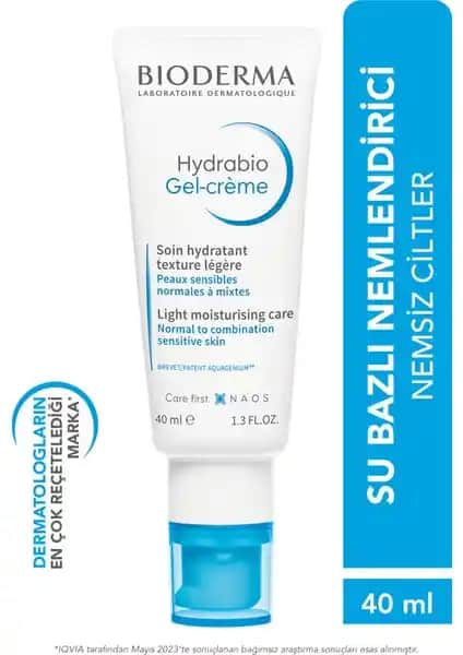 Bioderma Hydrabio Gel-Cream İncelemesi: Etkili ve Hafif Nemlendirme