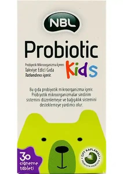 NBL Probiotic Kids: Çocuklar İçin Bağırsak Sağlığını Destekleyen Probiyotik Takviye