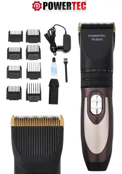 Powertec TR-6500 Yedek Bataryalı Şarjlı Saç Sakal Tıraş Makinesi İncelemesi