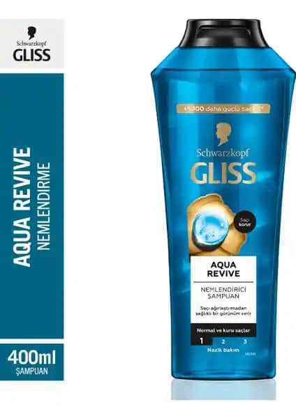 Schwarzkopf Gliss Aqua Revive: Kuru Saçlar için Nemlendirici Şampuan İncelemesi