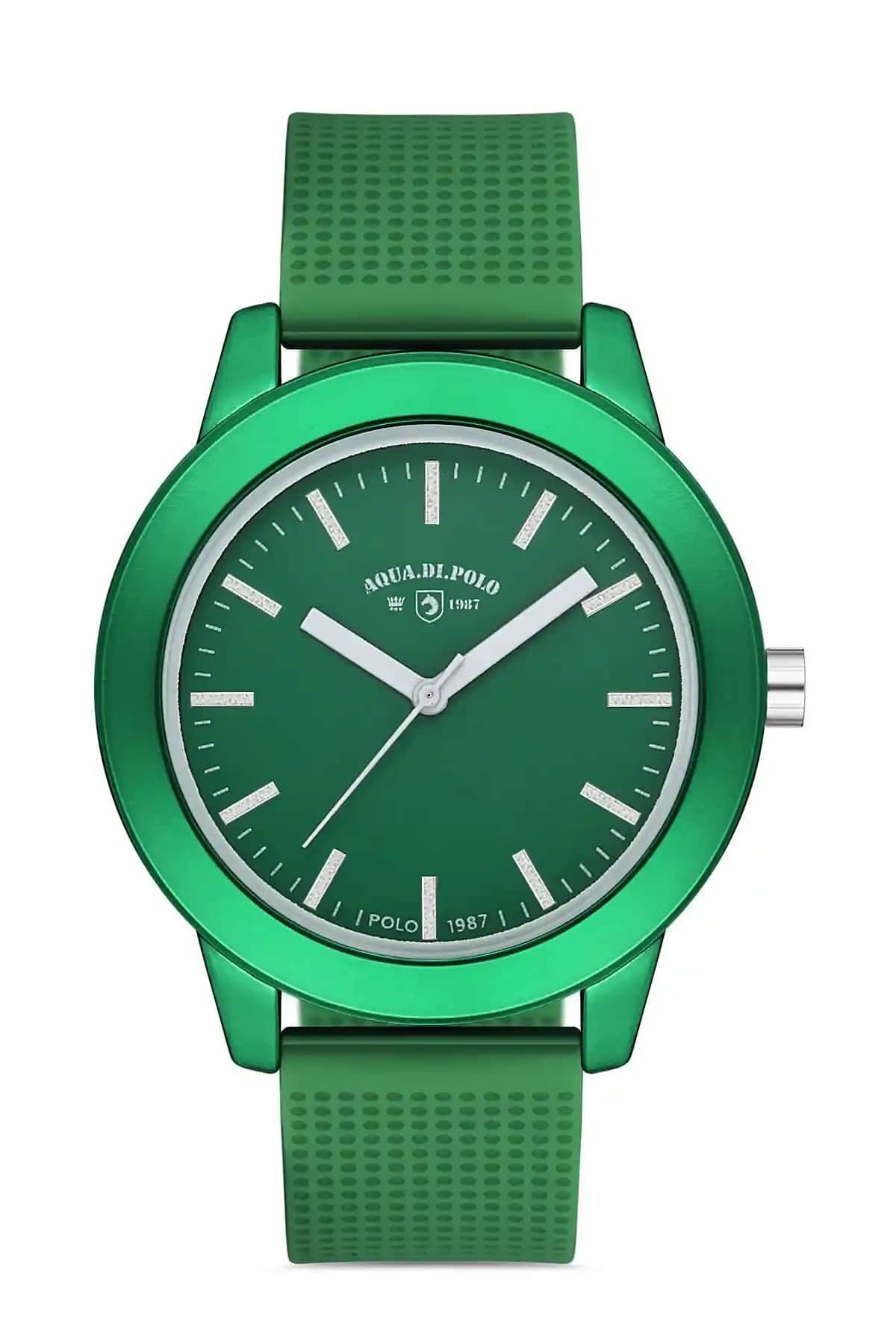 Aqua Di Polo 1987 Unisex Yeşil Kol Saati: Şık ve Fonksiyonel Tasarım Özellikleri