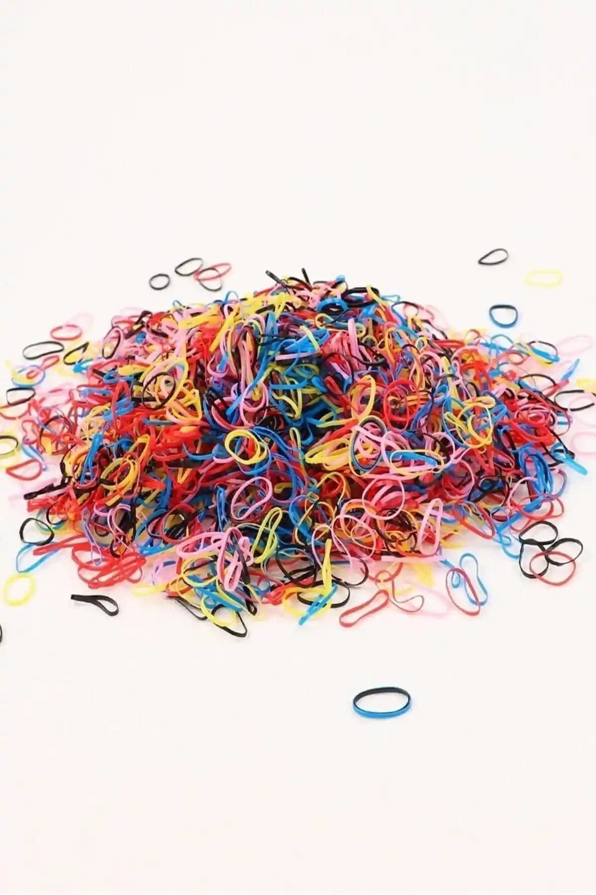 Çok Renkli ve Dayanıklı Saç Örgü Lastiği - Modern Tasarım ve Kullanım Kolaylığı