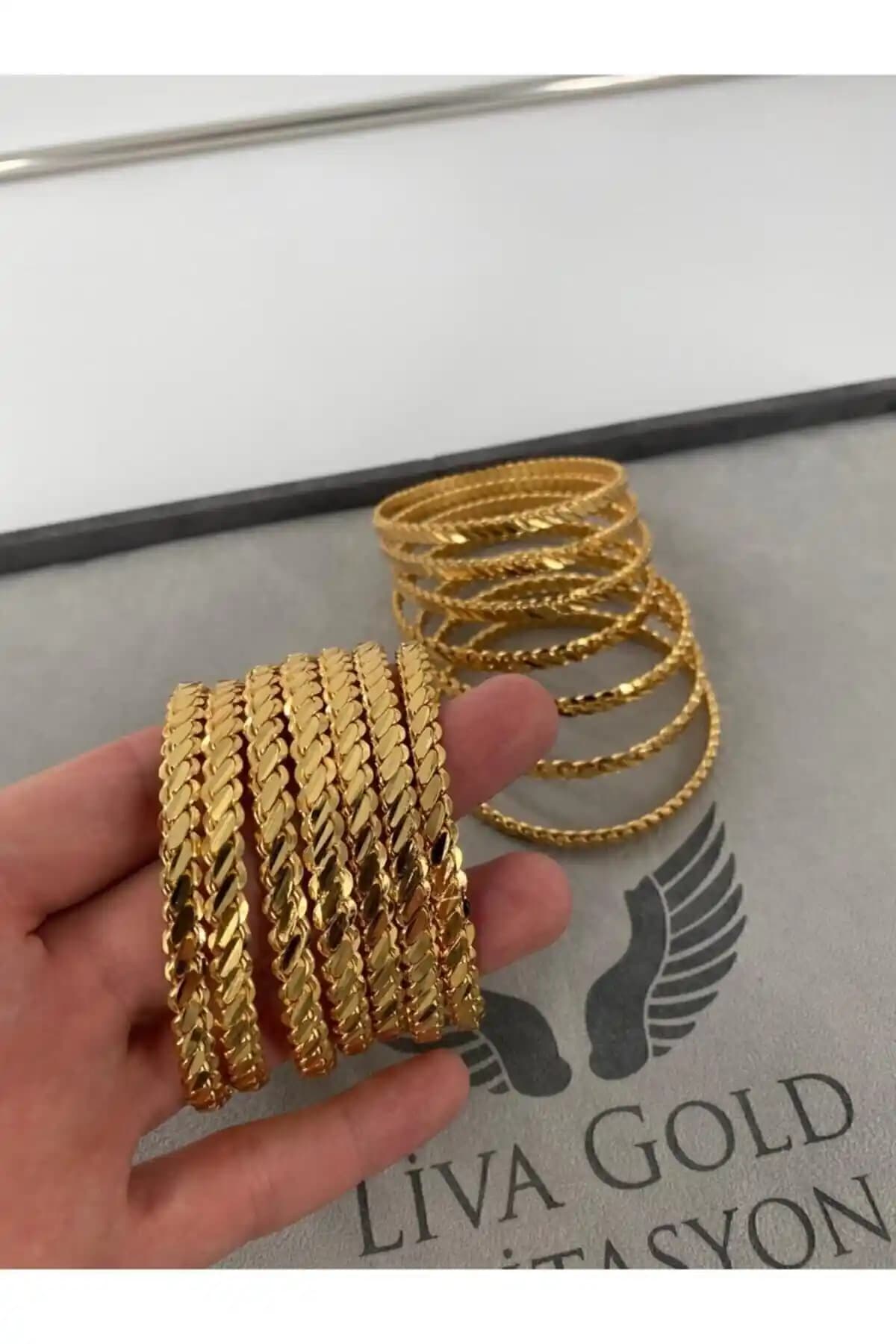 Genel Markalar 22 Ayar Altın Kaplama Kan Bilezik ve Yıldız Gold Kelepçe Karşılaştırması