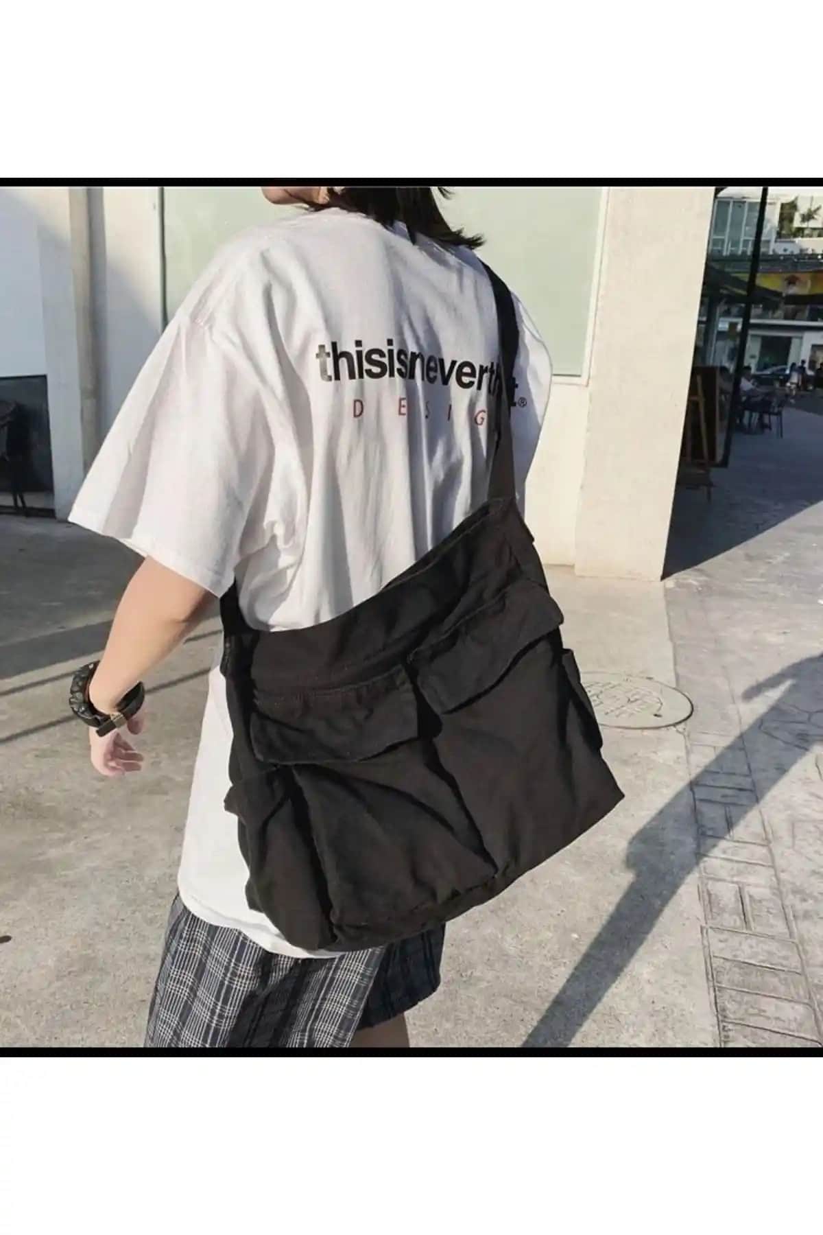 Gofeel Harajuku Vintage ve Kargo Cepli Postacı Çanta Karşılaştırması