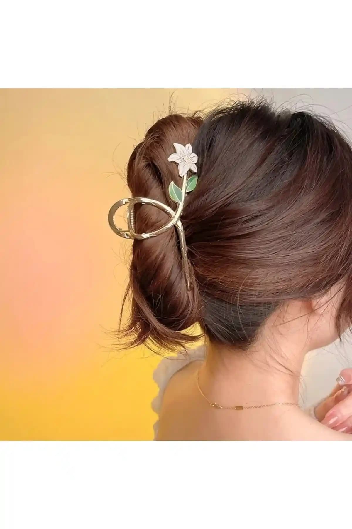 2025'te GÜLPEŞE Altın Beyaz Zambak Mandal Toka ile Şıklık ve Dayanıklılık