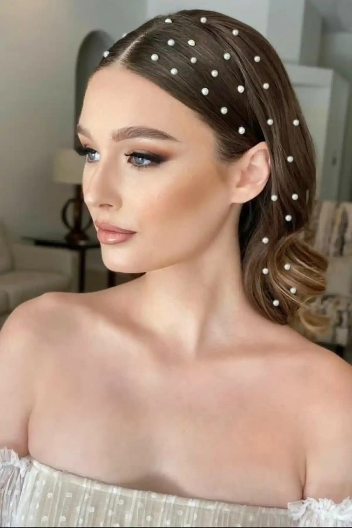 Mardinal Incili Stıcker: Çok Renkli Boncuklu Estetik Aksesuar Seti