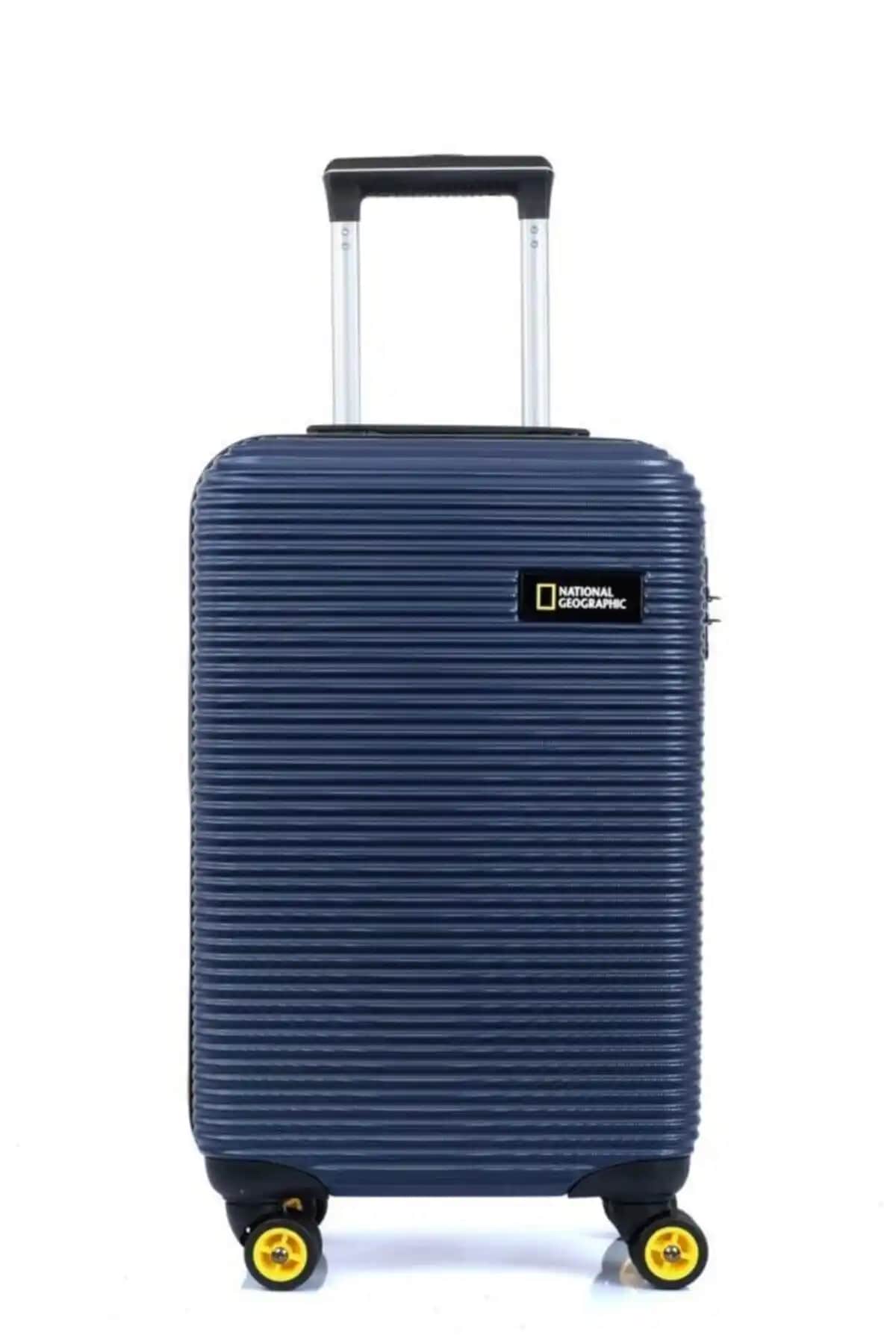 National Geographic Orta Boy Lacivert Valiz: Şıklık ve Fonksiyonellik Bir Arada