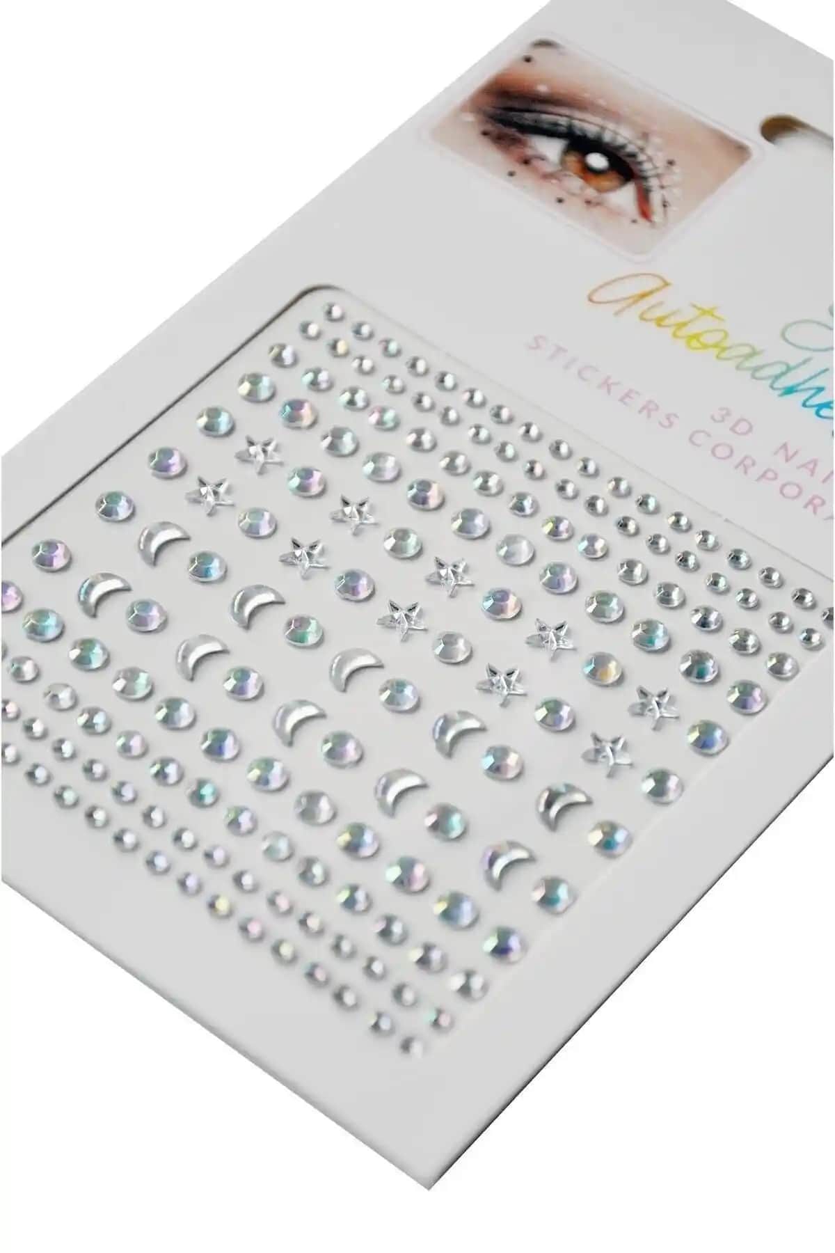 Ören Vücut ve Yüz Taşı Stickers: Parlaklık ve Şıklığın Modern Süsleme Çözümü