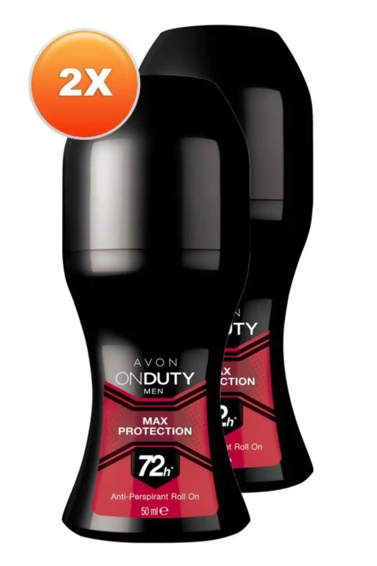 Avon OnDuty Max Protection Erkek Rollon 50 ml İkili Set ile Gündelik Tazelik