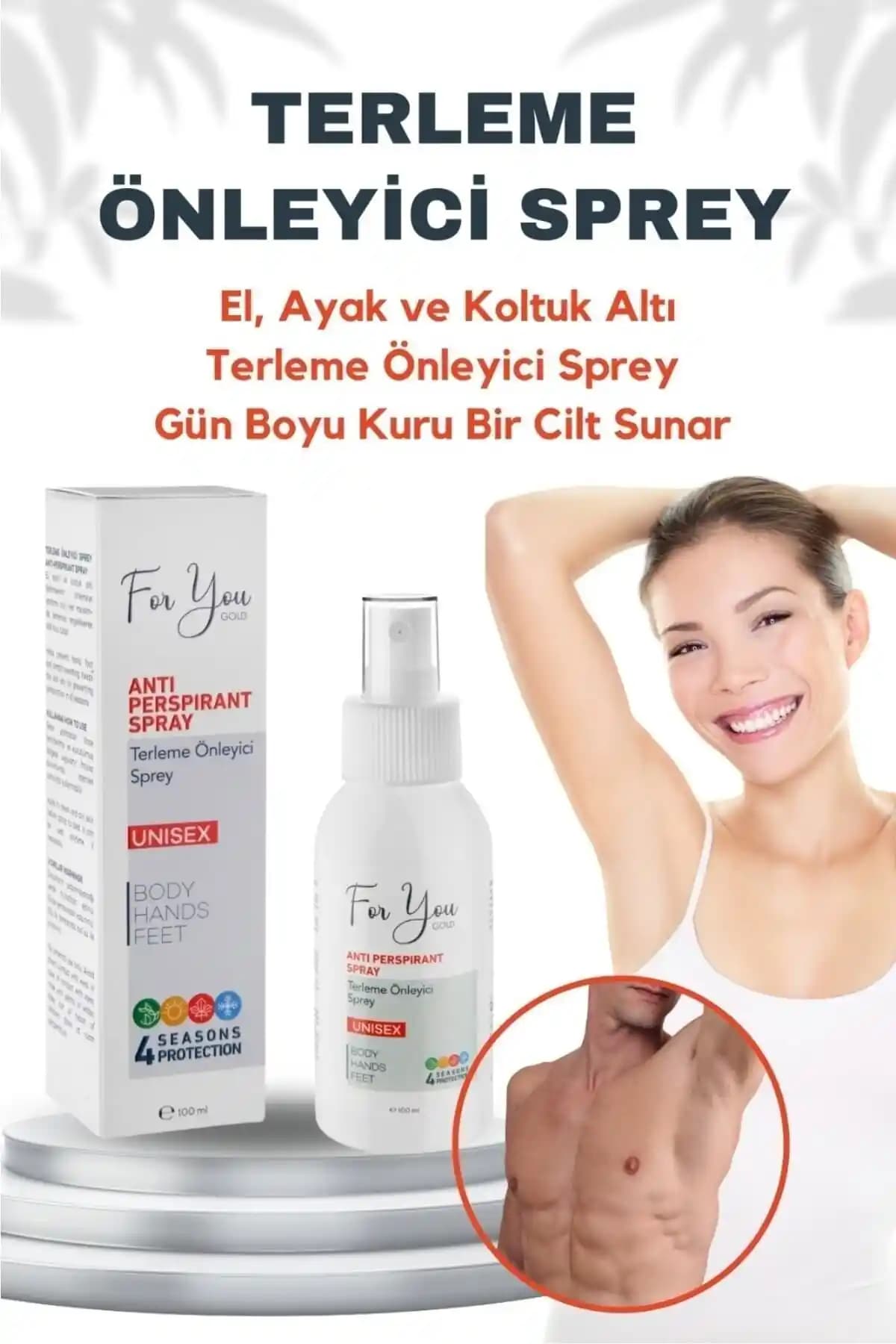 For You Gold El Ayak Ve Koltuk Altı Terleme Önleyici Sprey İncelemesi ve Kullanıcı Yorumları