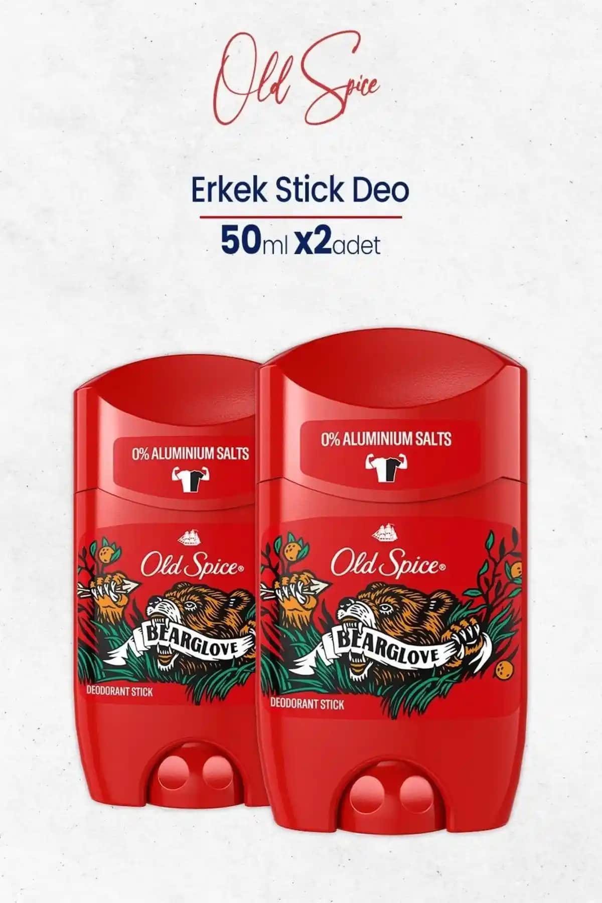 Old Spice Bearglove Erkek Stick Deodorant: Kalıcı Koku ve Kullanım Kolaylığı ile Tanışın