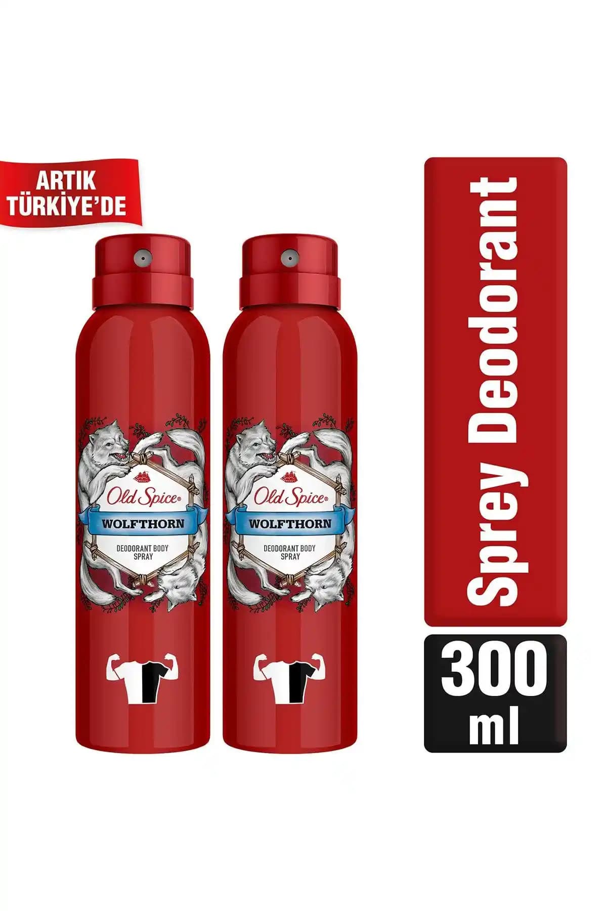 Old Spice Wolfthornx2 Sprey Deodorant: Uzun Süreli Ferahlık Sağlayan Ürün