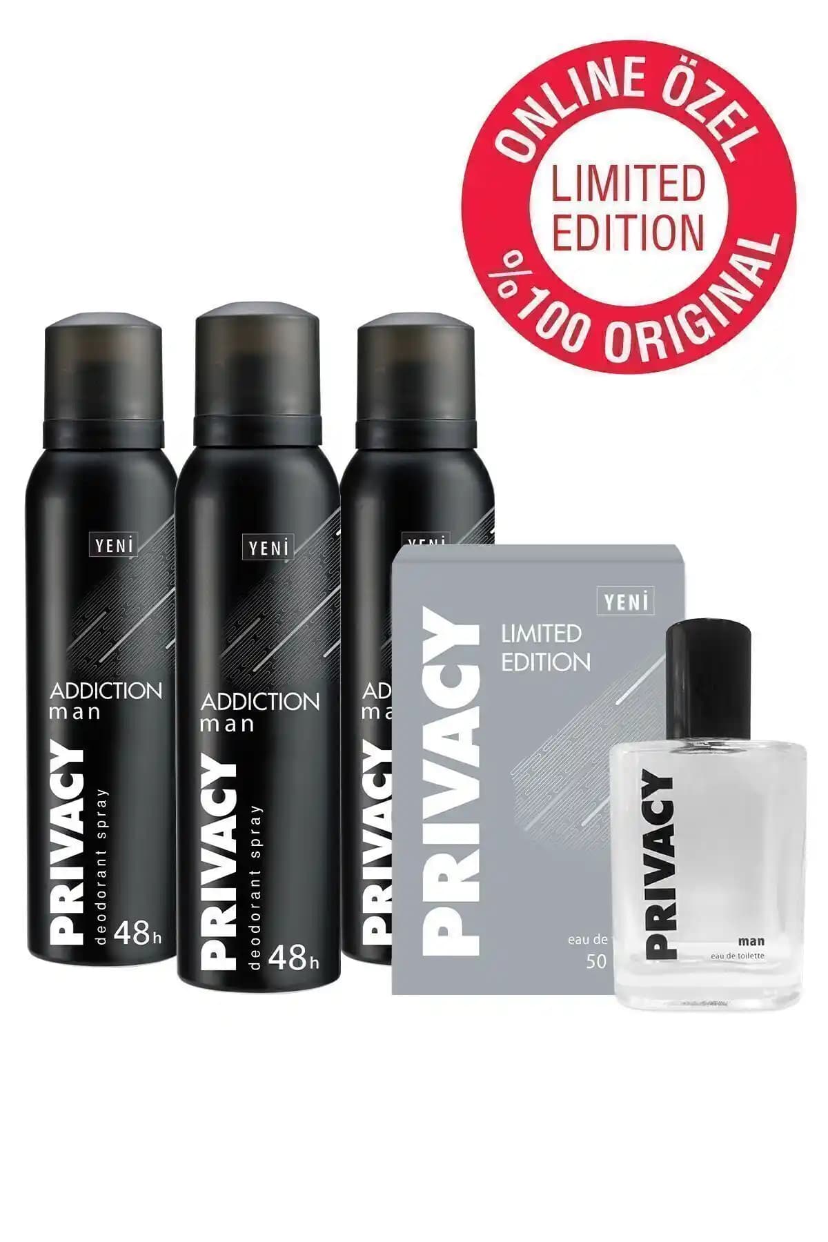 Privacy Men Limited Edition EDT ve Addiction Men Deodorant İncelemesi İle Koku Deneyimi