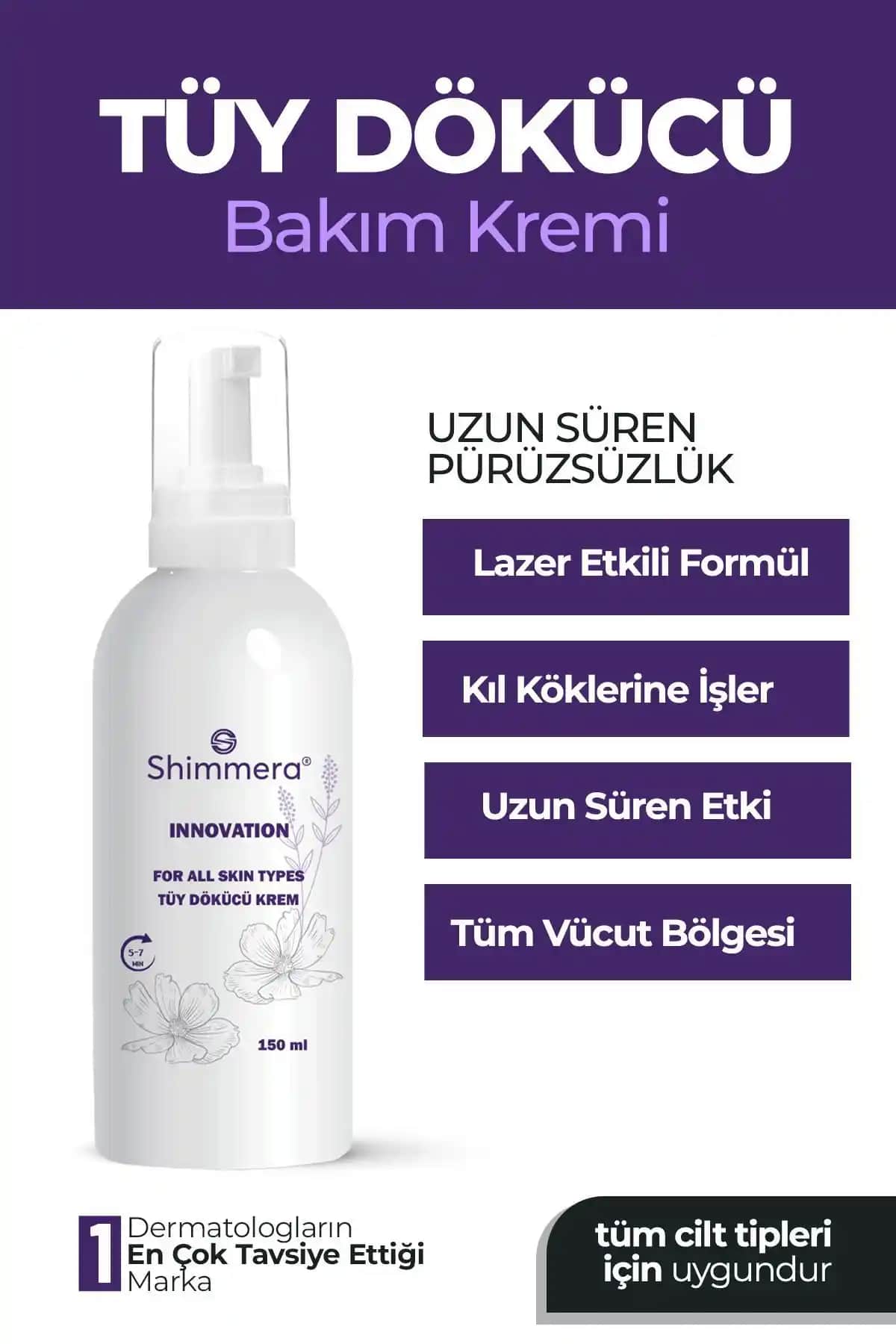 Shimmera Tüy Dökücü ve Tüy Azaltıcı Krem: Özellikleri ve Kullanıcı Yorumları